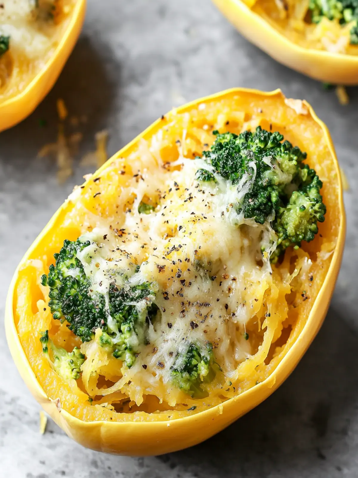 Cheesy Broccoli Spaghetti Squash That Will Wow Your Taste Buds 2 Cheesy Broccoli Spaghetti Squash