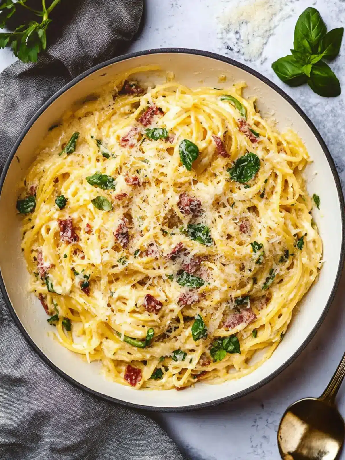Delicious Spaghetti Squash Carbonara for a Guilt-Free Feast 3 Spaghetti Squash Carbonara