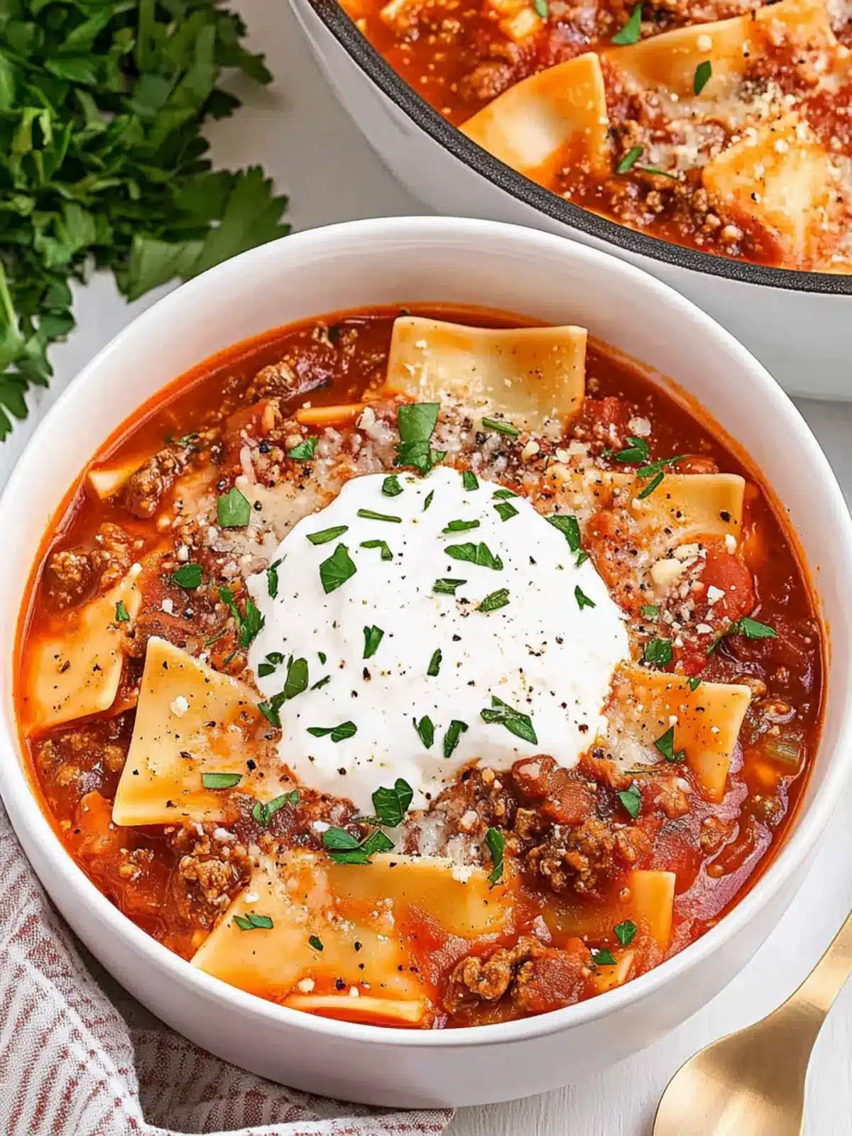Crockpot Lasagna Soup: Cozy Comfort in Every Bite 4 Crockpot Lasagna Soup