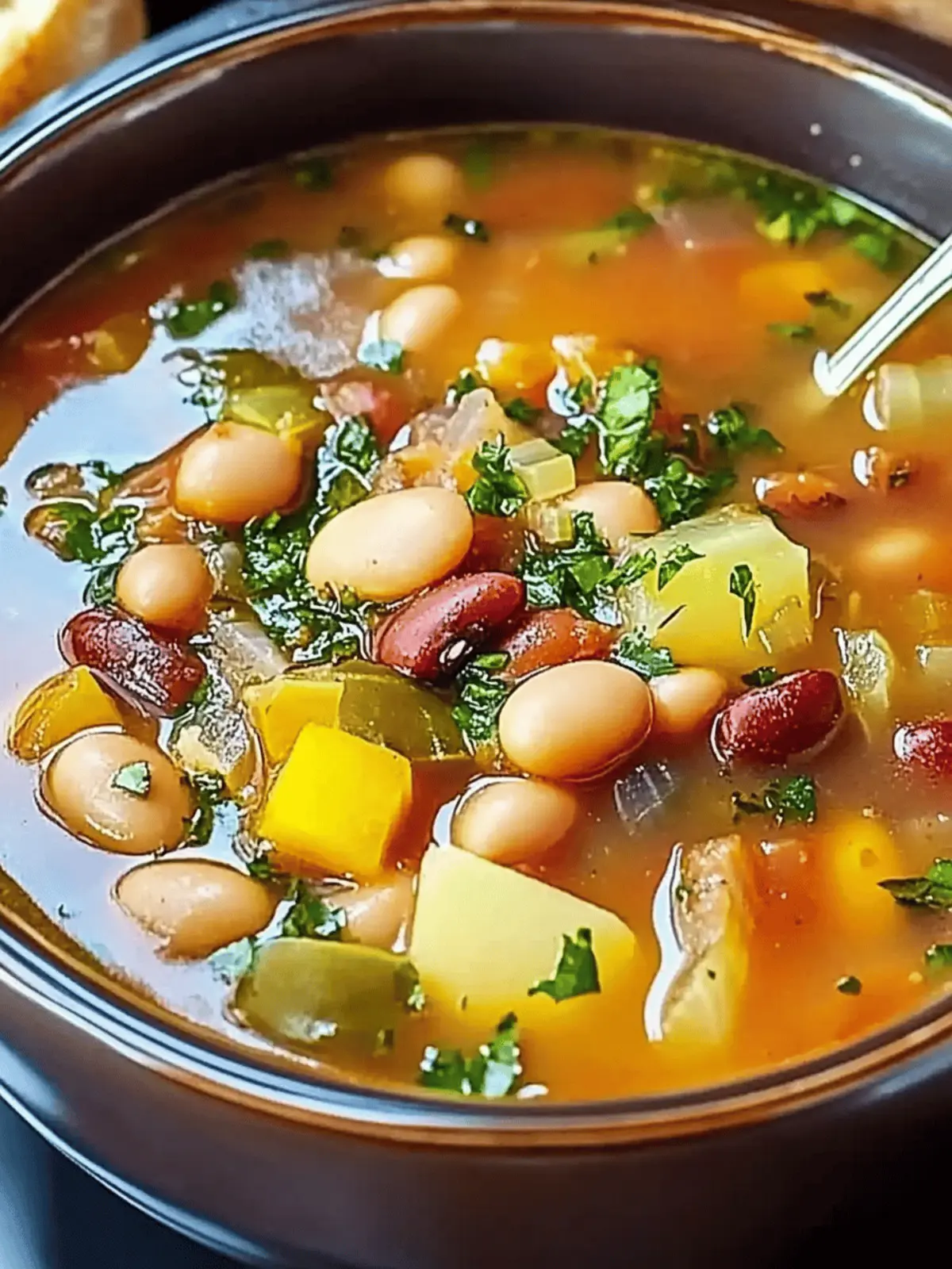 Hearty Halal Portuguese Bean Soup: A Comforting Delight 4 Portuguese Bean Soup