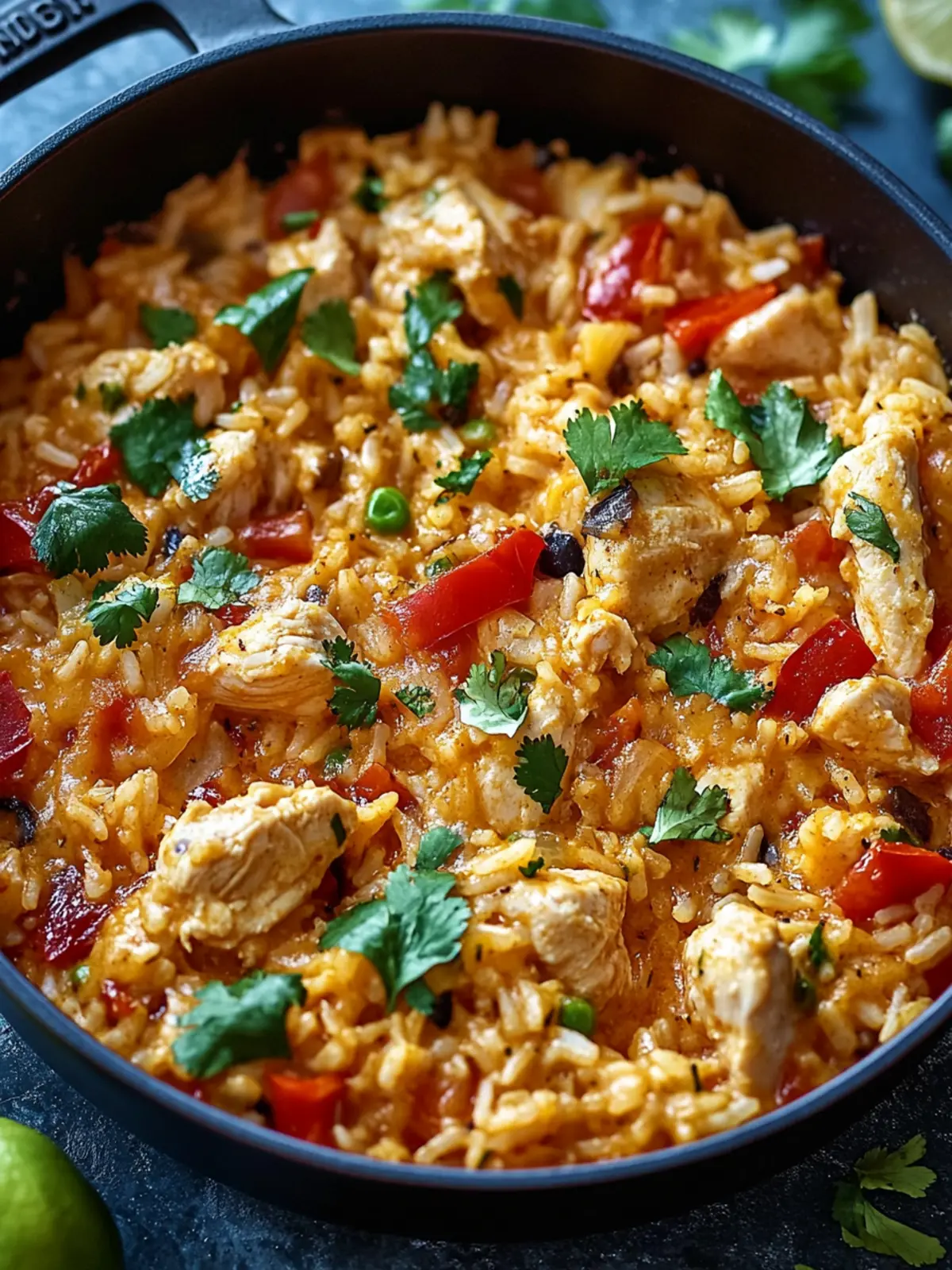 One Pot Queso Chicken and Rice for Effortless Deliciousness 3 One Pot Queso Chicken and Rice