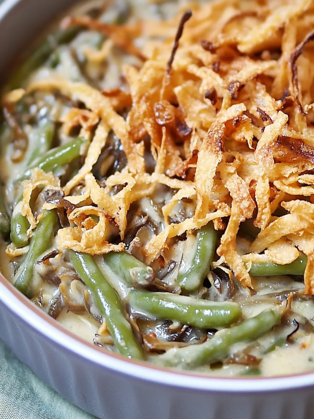 Ultimate Southern Green Bean Casserole You'll Crave Every Time 2 Southern Green Bean Casserole
