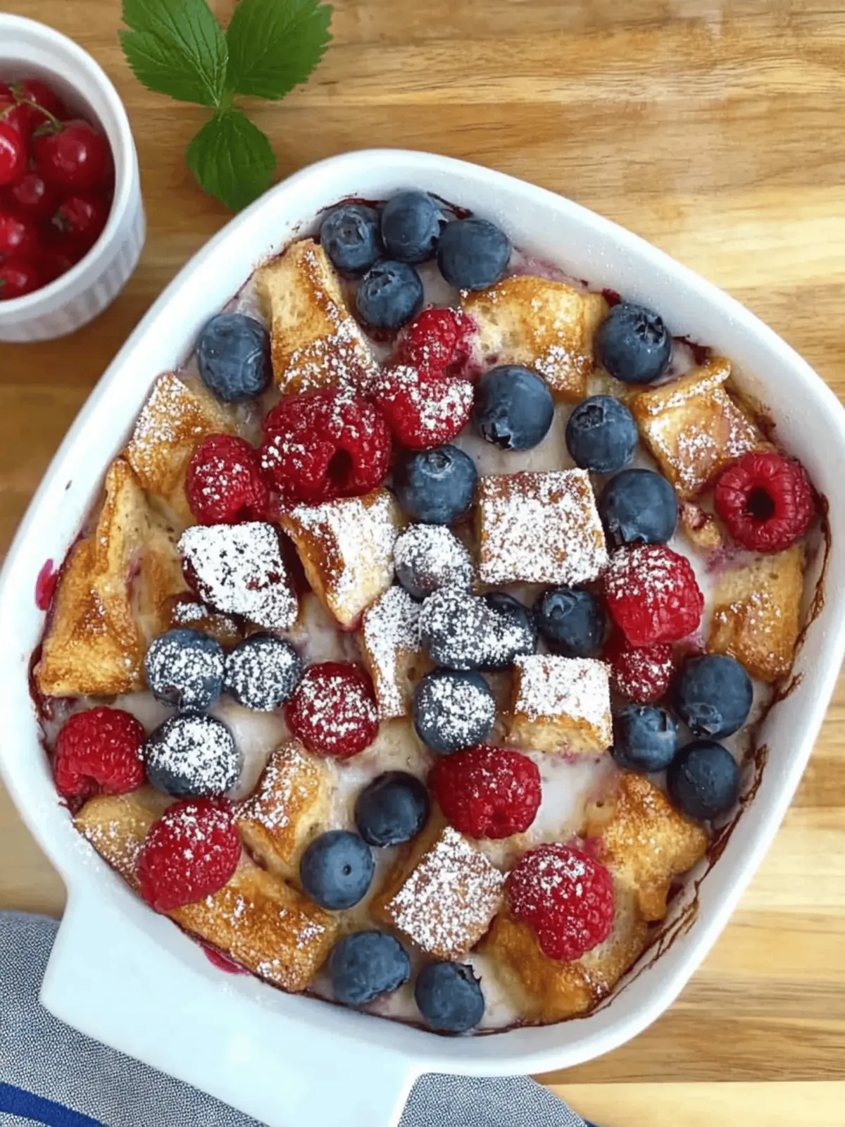 Berry French Toast Casserole: A Sweet Morning Delight! 3 Berry French Toast Casserole