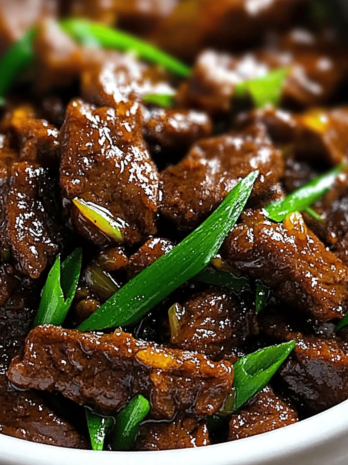 Savory Slow Cooker Mongolian Beef for Effortless Flavor 2 Slow Cooker Mongolian Beef