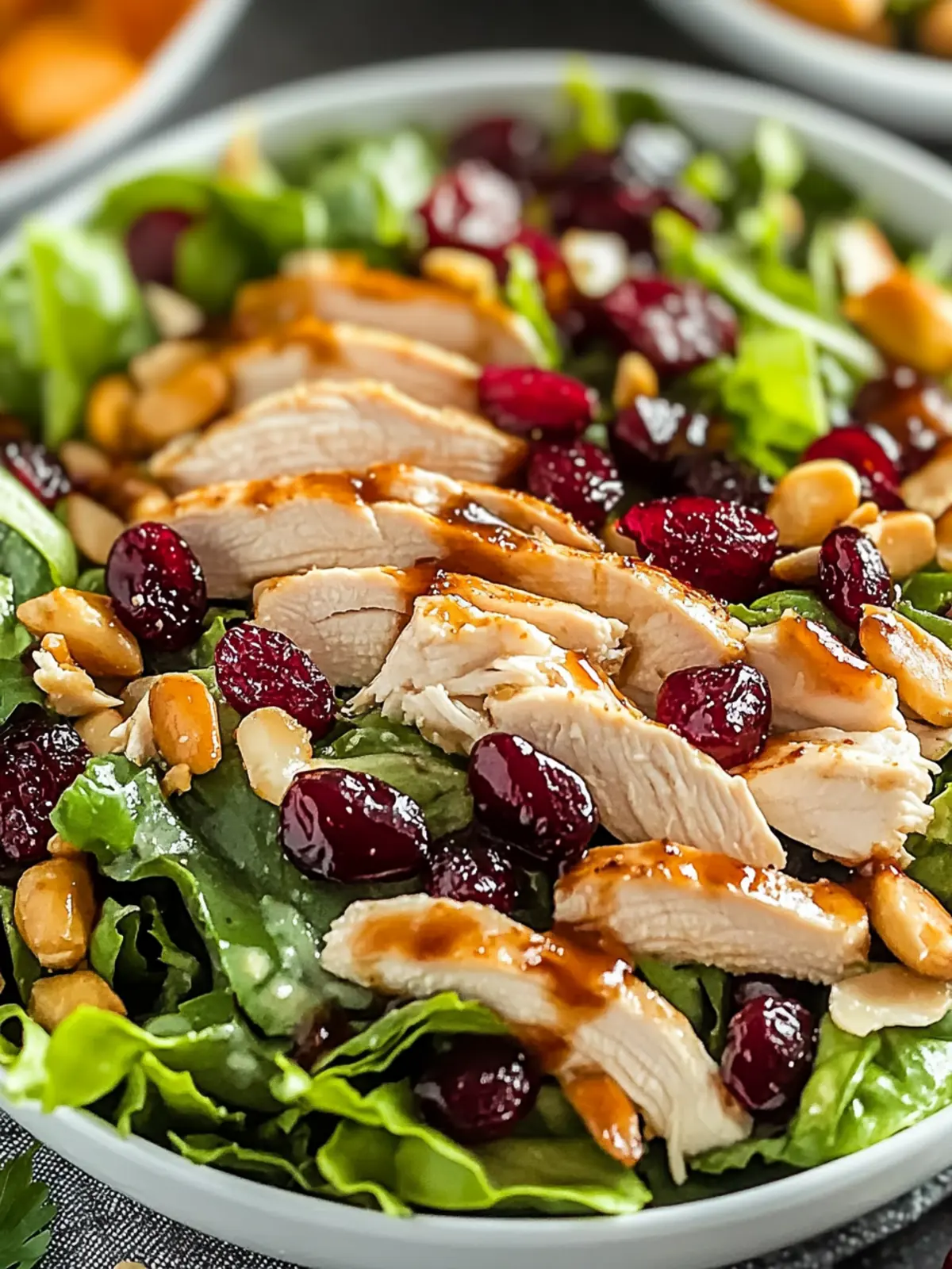 Zesty Chicken Cranberry Salad to Brighten Your Meal Time 3 Chicken Cranberry Salad