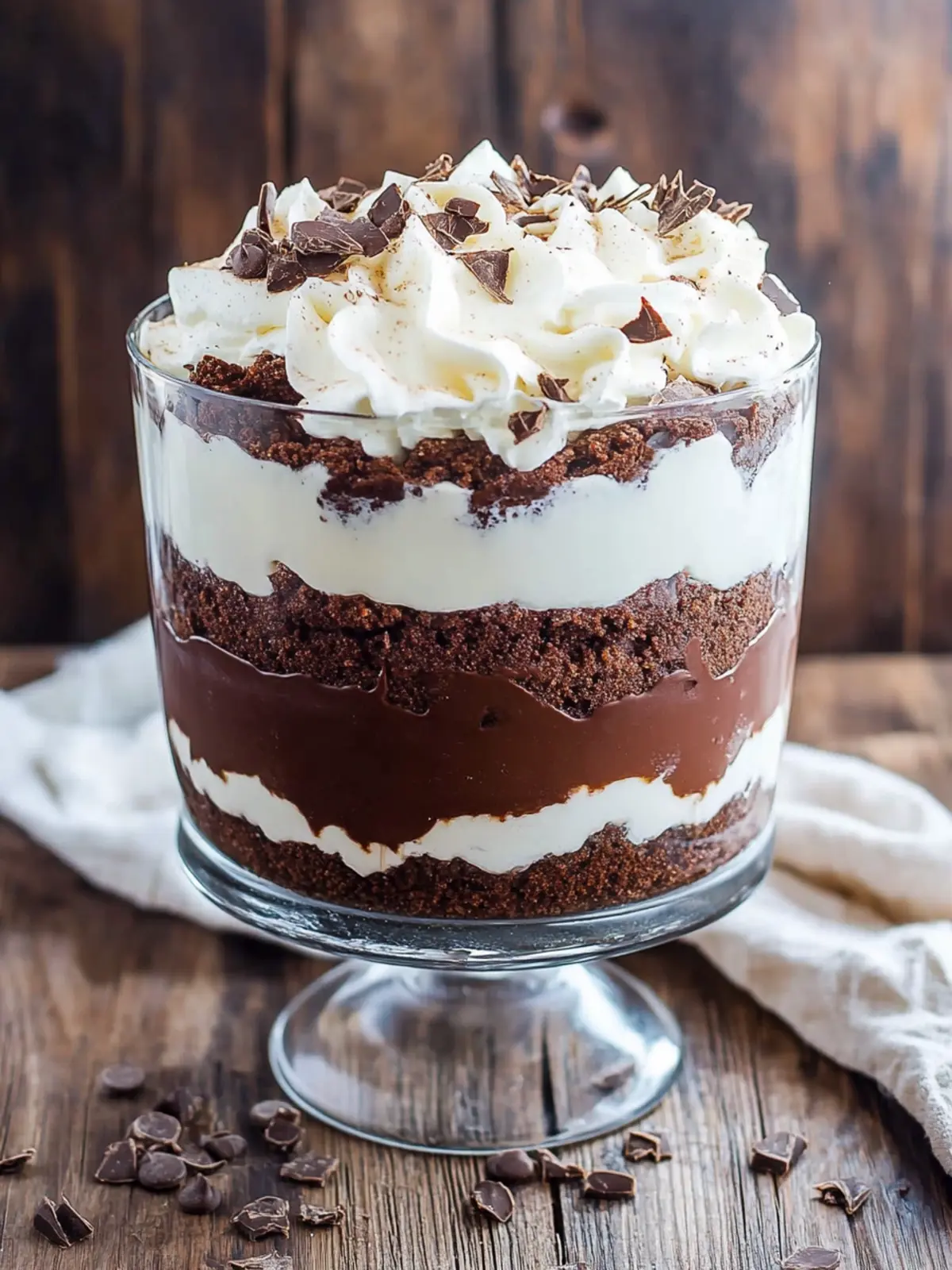 Decadent Brownie Trifle: Your Ultimate Chocolate Fix 3 Brownie Trifle