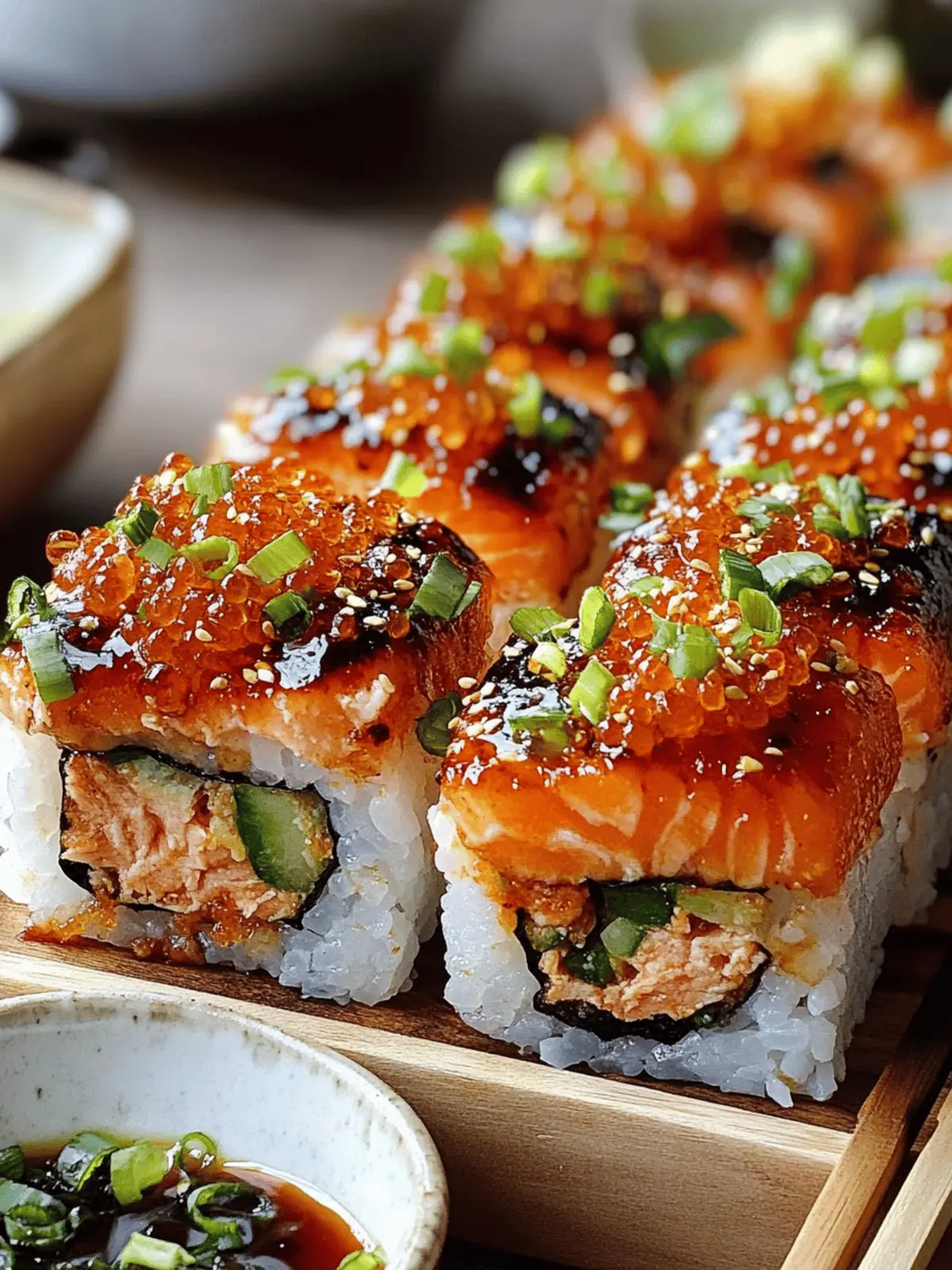 Spicy Salmon Sushi Bake: Easy, Cheesy Comfort Food Delight 4 Spicy Salmon Sushi Bake