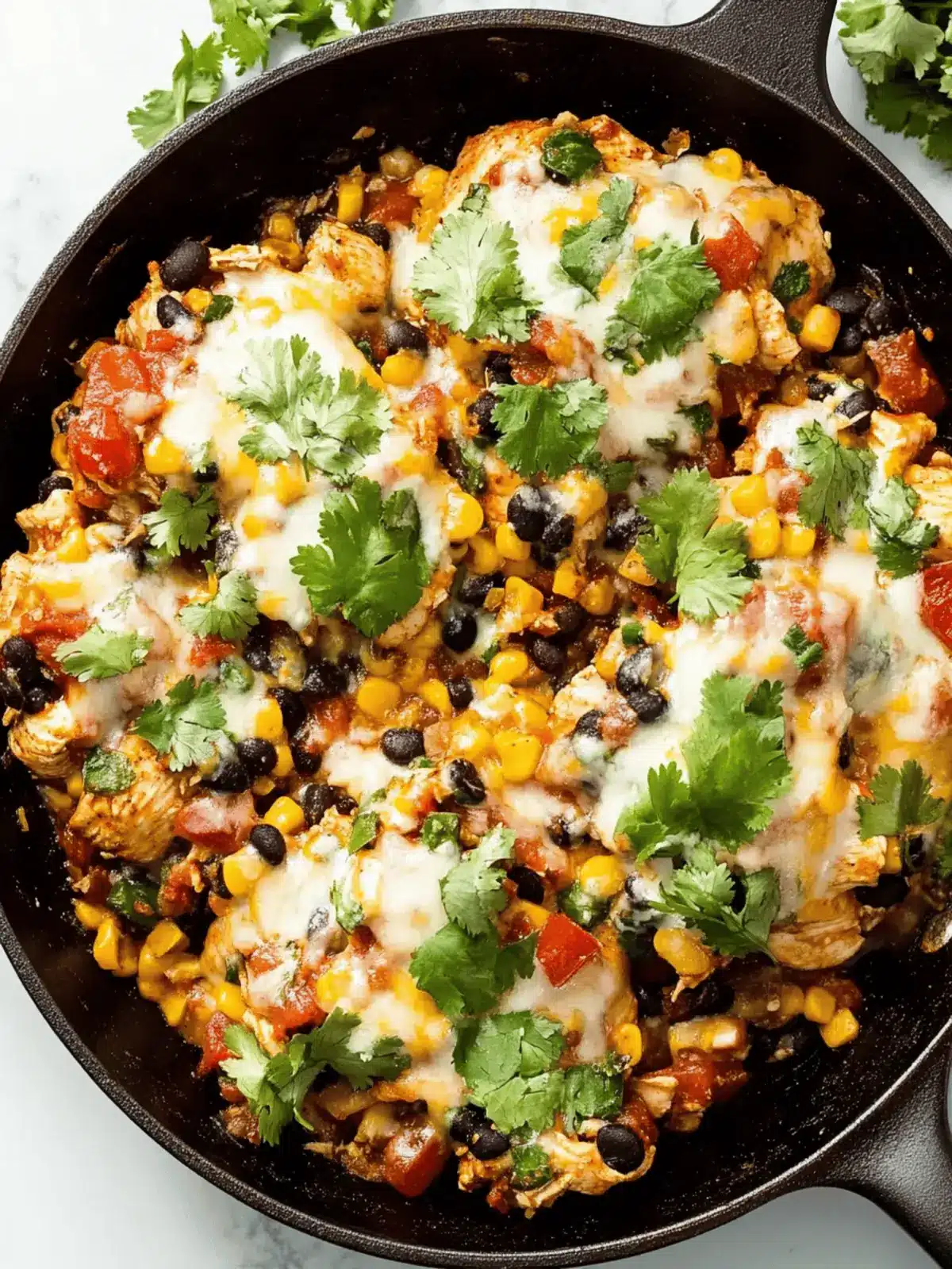 Quick Santa Fe Chicken Skillet: Flavorful 30-Minute Dinner 3 Santa Fe Chicken Skillet