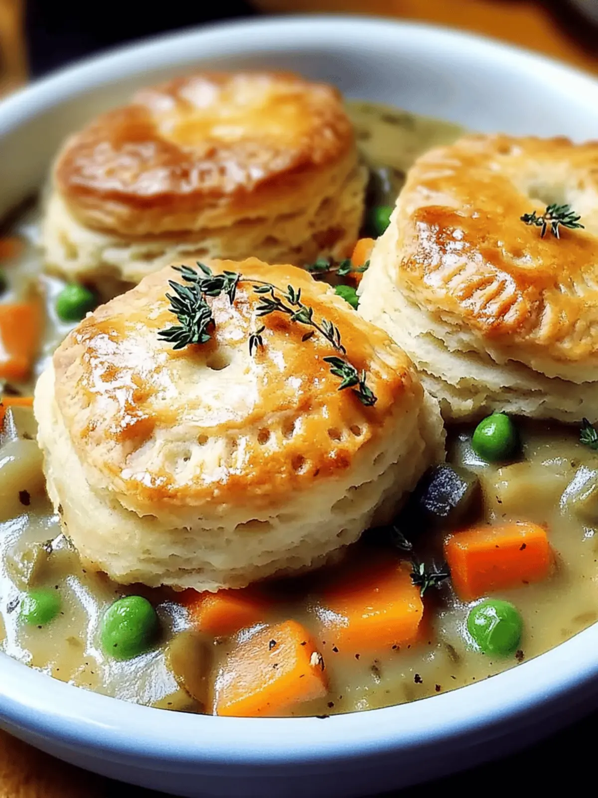 Biscuit & Vegetable Pot Pie: Your Cozy Comfort Food Fix 2 Biscuit & Vegetable Pot Pie