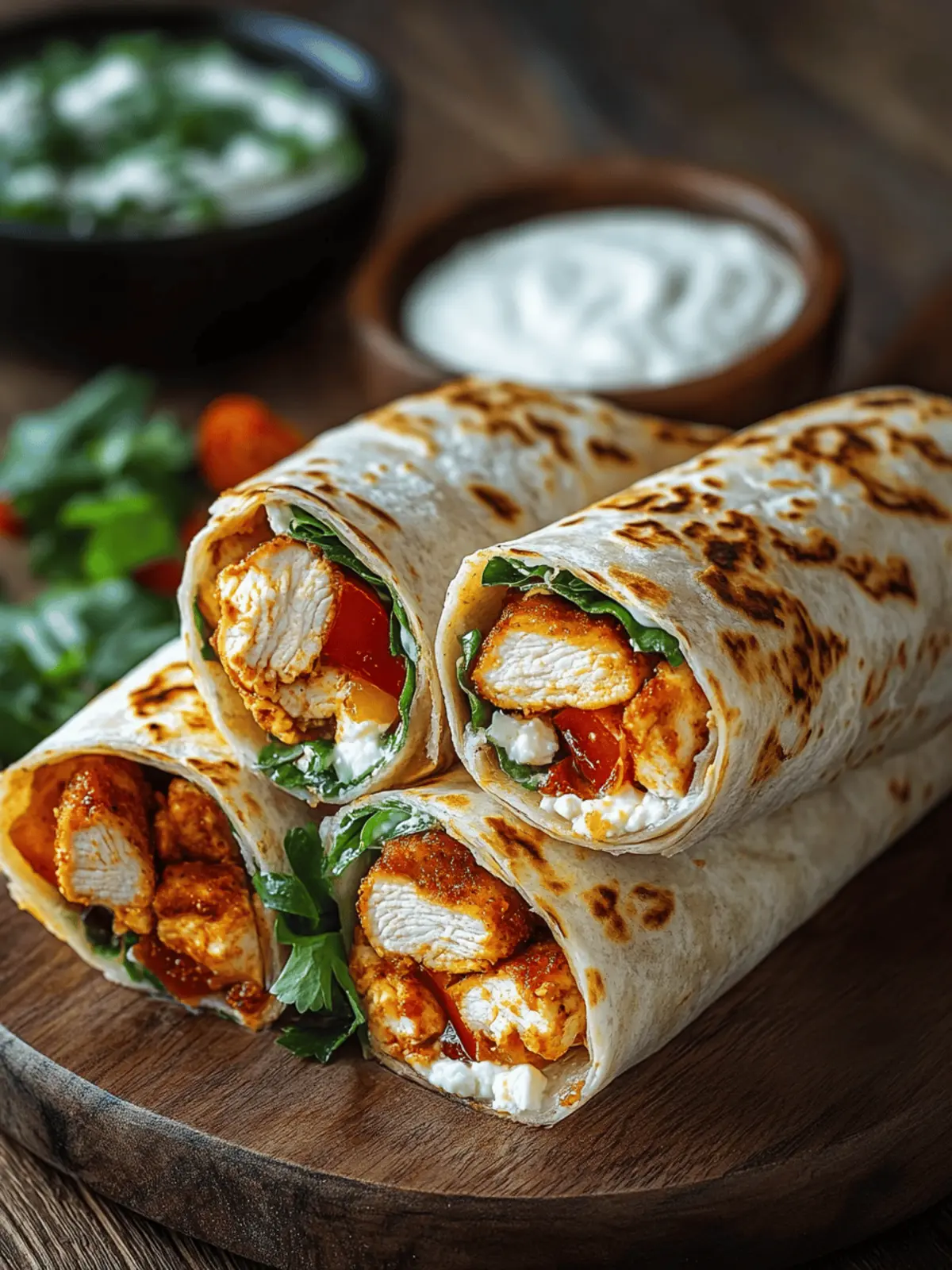 Crispy Air Fryer Chicken & Mozzarella Wraps for Quick Dinner Bliss 4 Crispy Air Fryer Chicken & Mozzarella Wraps