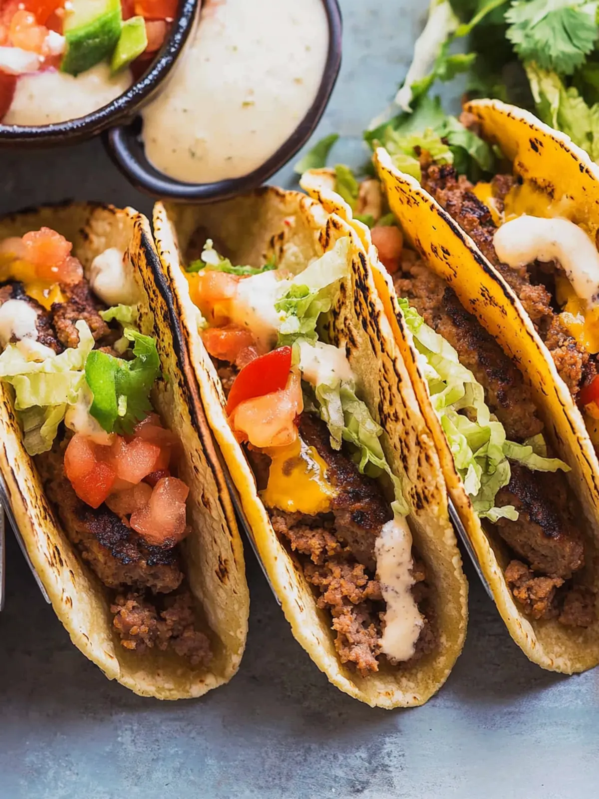 Transform Your Dinner with Smash Burger Tacos Tonight 2 Smash Burger Tacos