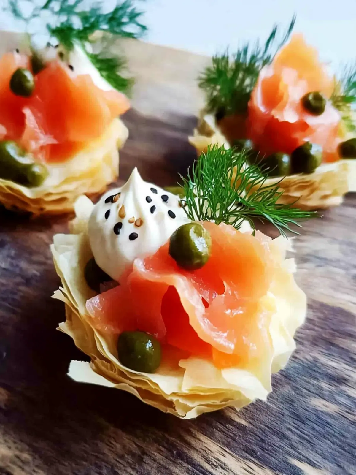Savory Smoked Salmon Phyllo Appetizers for Effortless Entertaining 3 Smoked Salmon Phyllo Appetizers