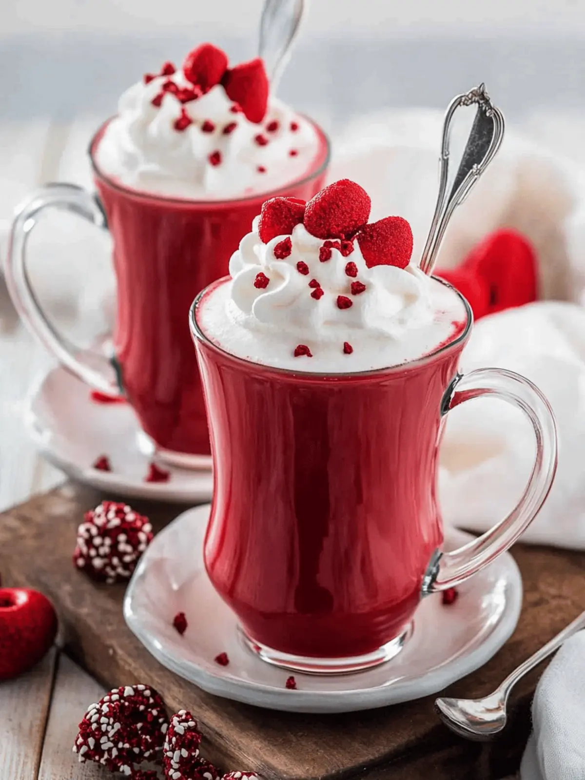 Irresistible Red Velvet Hot Chocolate That's Perfect for Sharing 2 Red Velvet Hot Chocolate