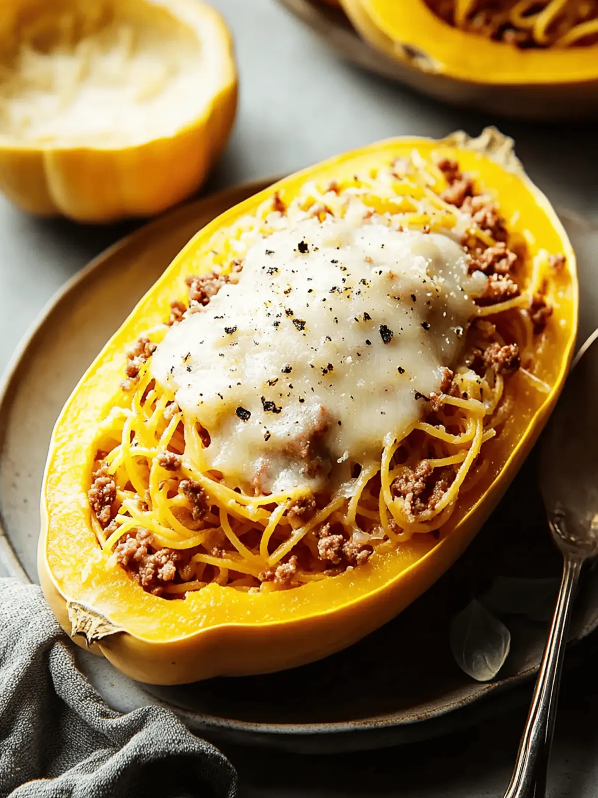 Creamy Million Dollar Spaghetti Squash Pasta You ll Love 3 Million Dollar Spaghetti Squash Pasta