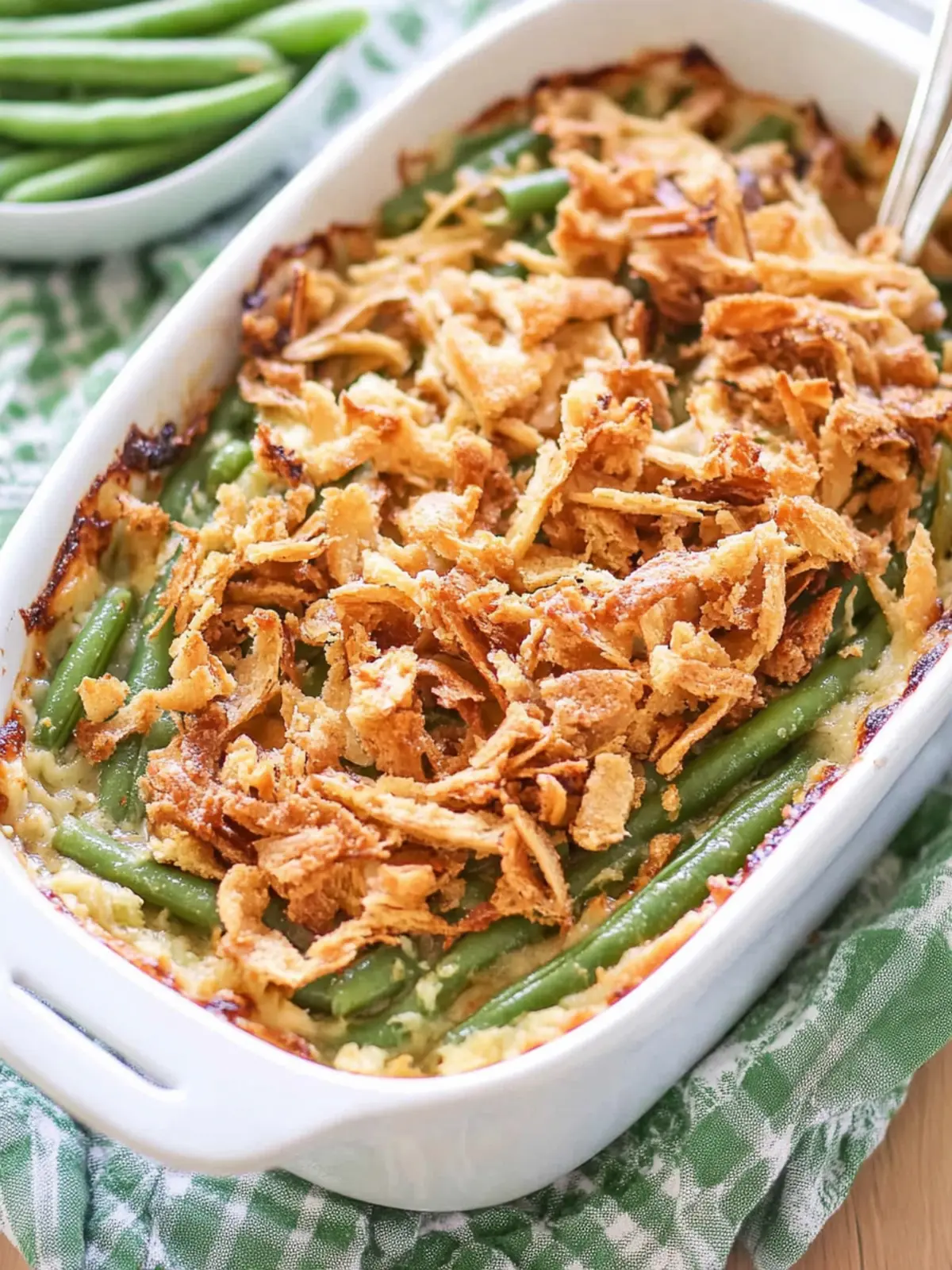 Fresh Green Bean Casserole From Scratch for Hit Dinner Bliss 3 Fresh Green Bean Casserole From Scratch