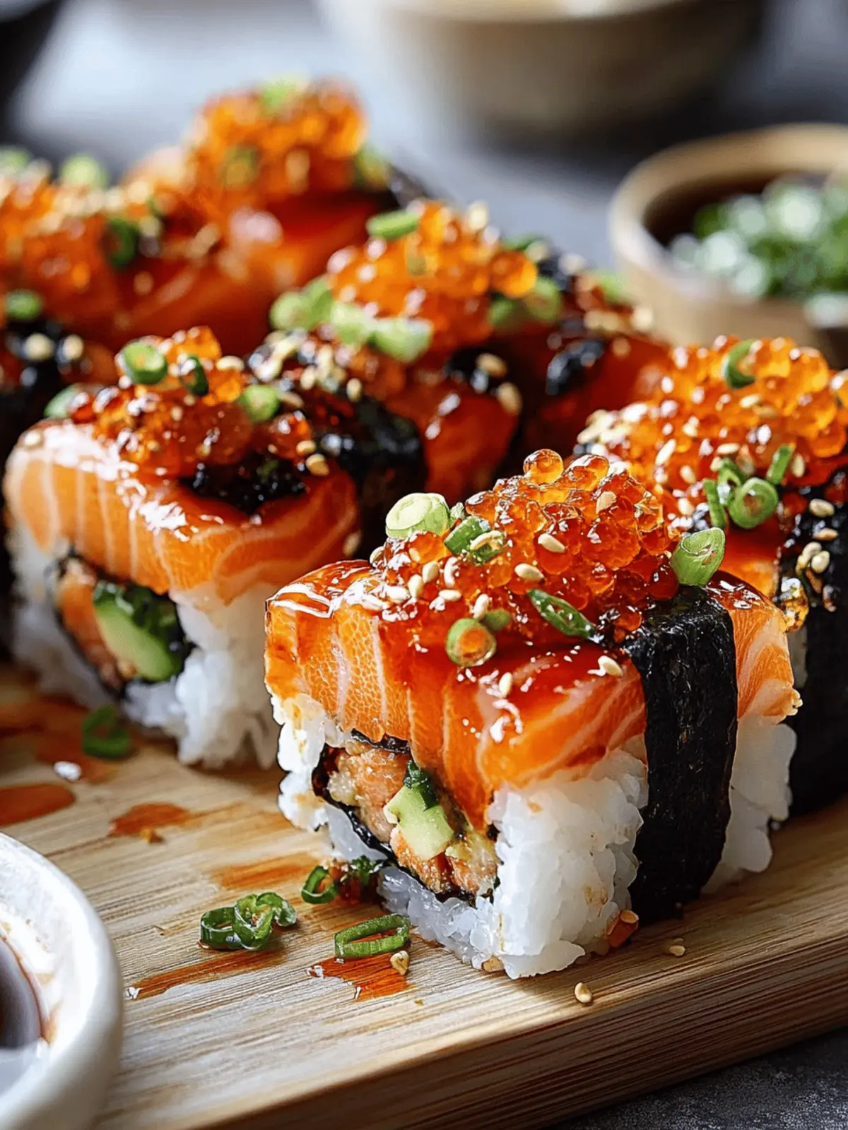 Spicy Salmon Sushi Bake Recipe for Easy Family Dinners 3 Spicy Salmon Sushi Bake Recip