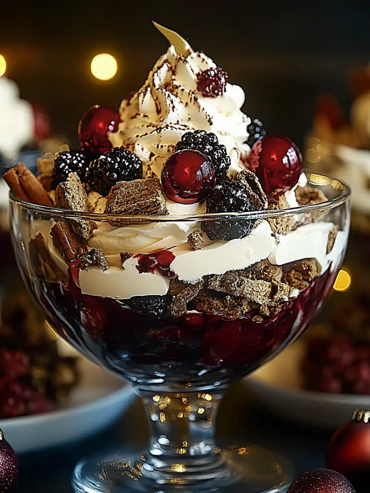 Irresistible Black Forest Trifle for a Merry Christmas Treat 2 Black Forest Trifle for Christmas