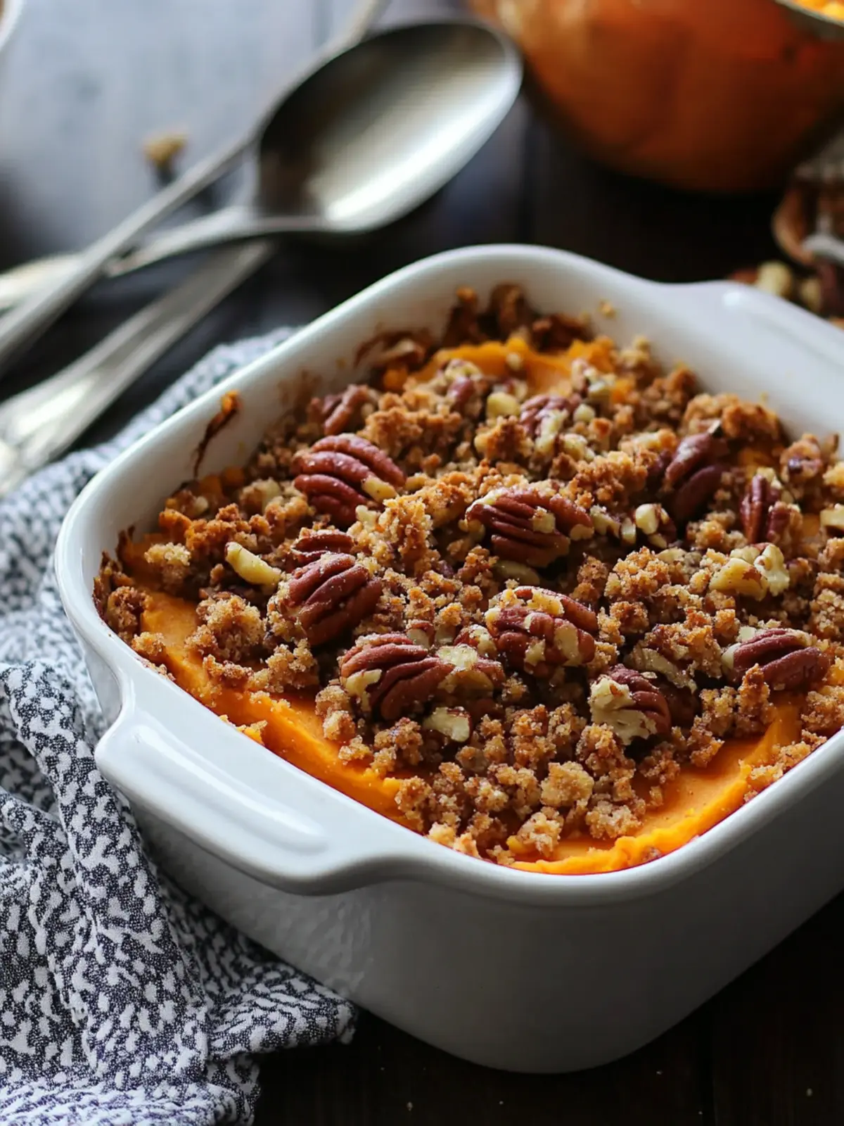 Sweet Potato Casserole with Pecan Crumble Your New Favorite Side 3 Sweet Potato Casserole with Pecan Crumble