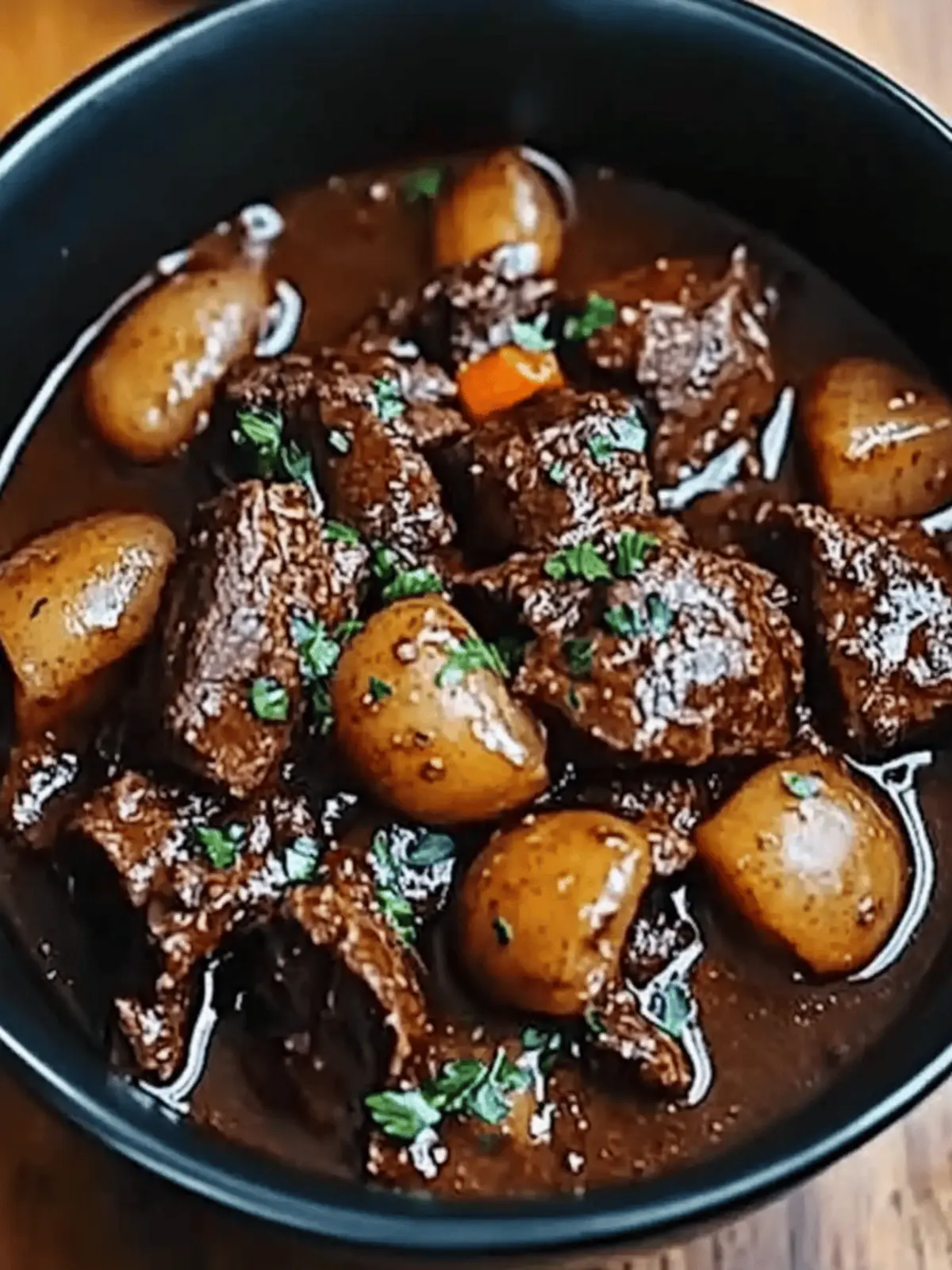 Slow Cooker Beef Bourguignon: Comforting French Delight at Home 4 Slow Cooker Beef Bourguignon