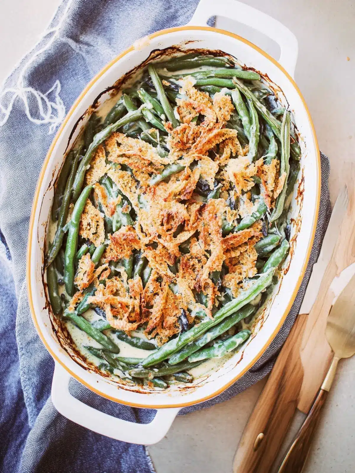 Ultimate Green Bean Casserole Recipe with a Flavor Twist 2 Ultimate Green Bean Casserole Recipe