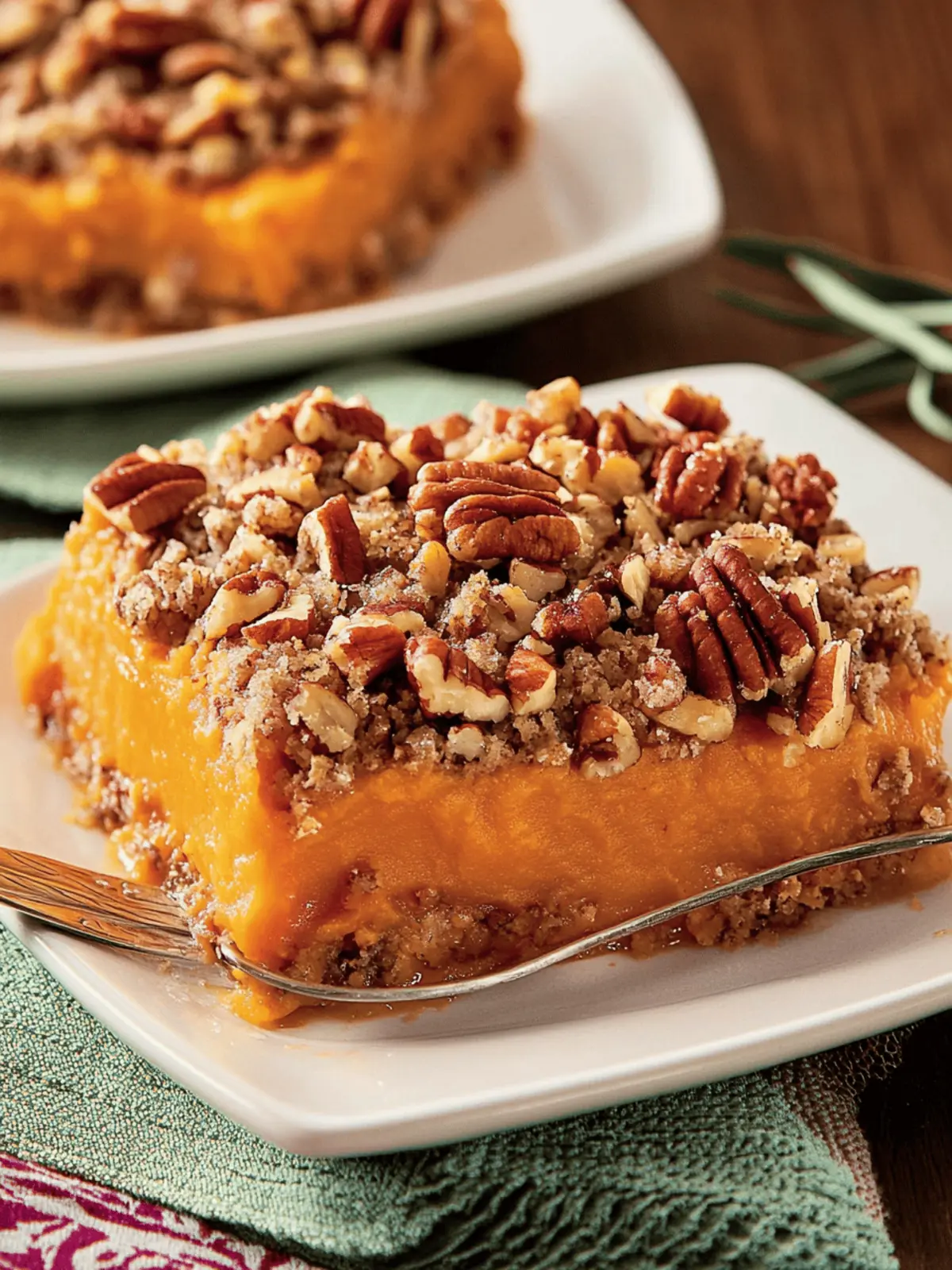 Indulge in Sweet Potato Casserole with Pecan Topping Delight! 4 Sweet Potato Casserole with Pecan Topping
