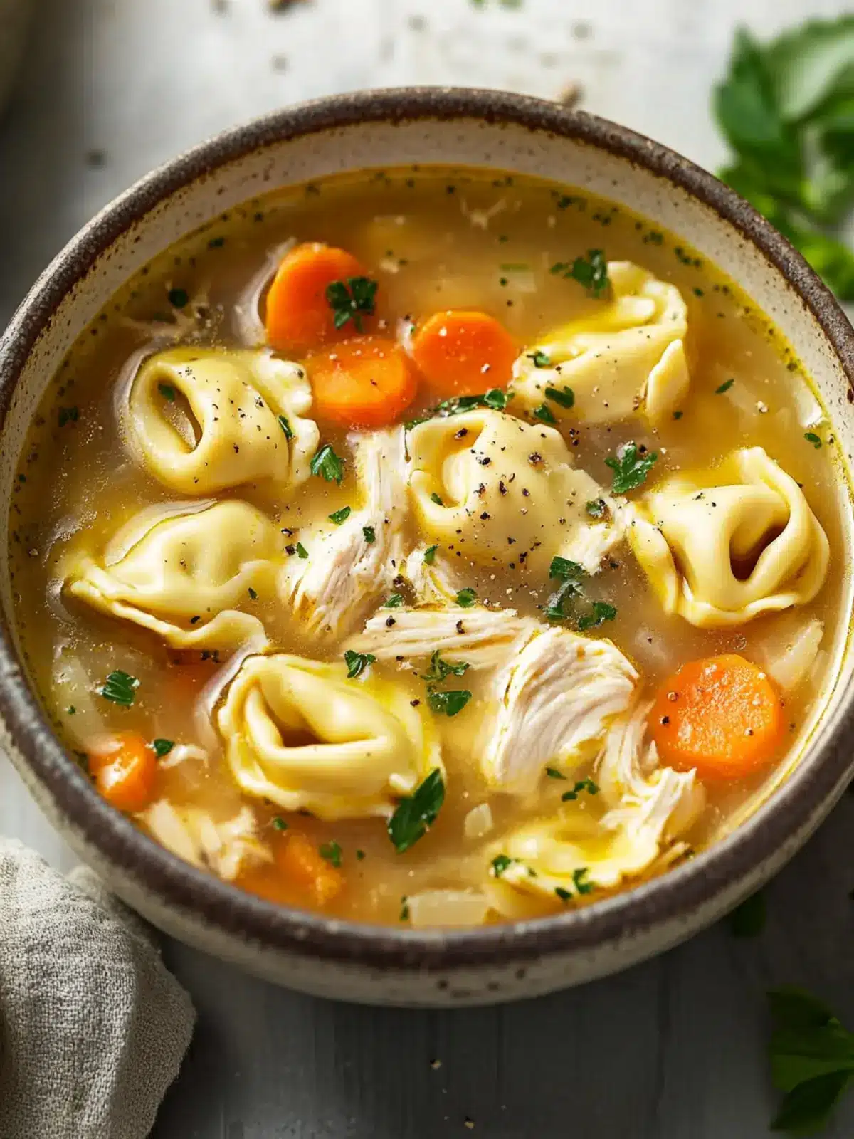 Cozy Chicken Tortellini Soup for Ultimate Comfort Food 4 Chicken Tortellini Soup