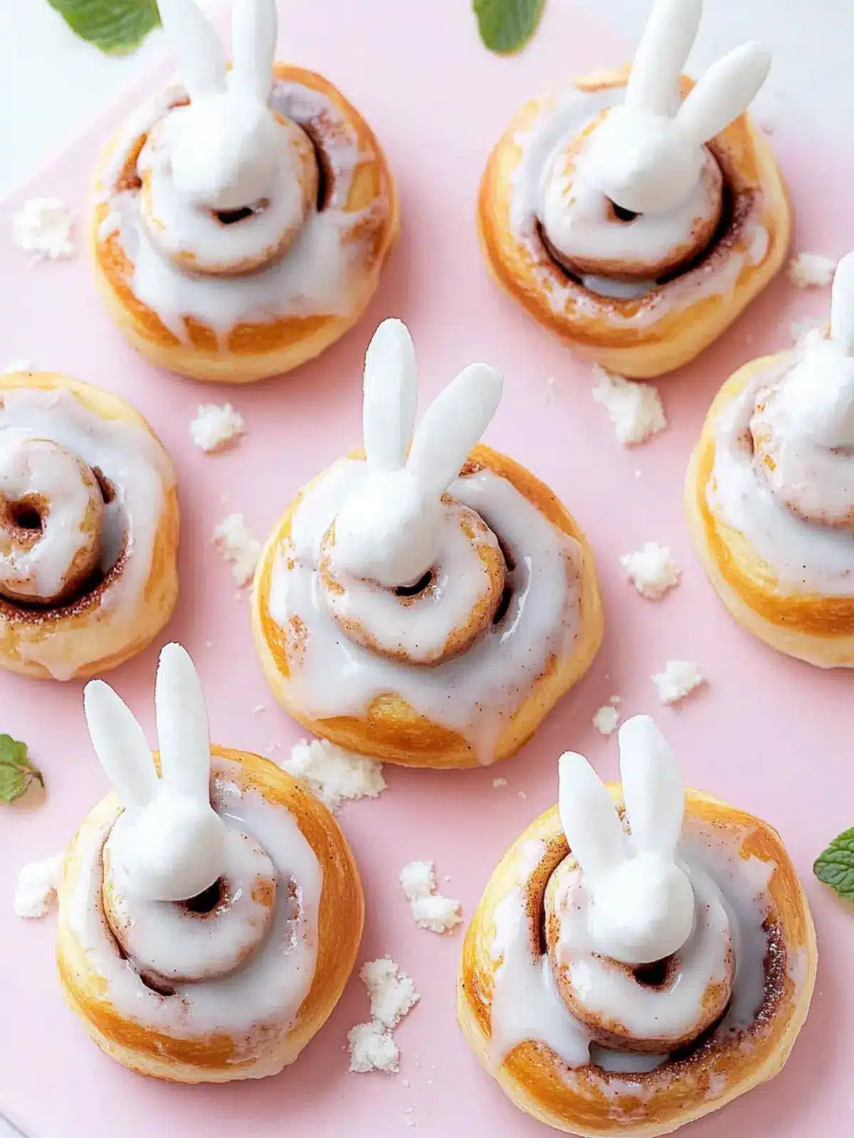 Delicious Bunny Cinnamon Rolls That Will Brighten Your Day 3 Bunny Cinnamon Rolls