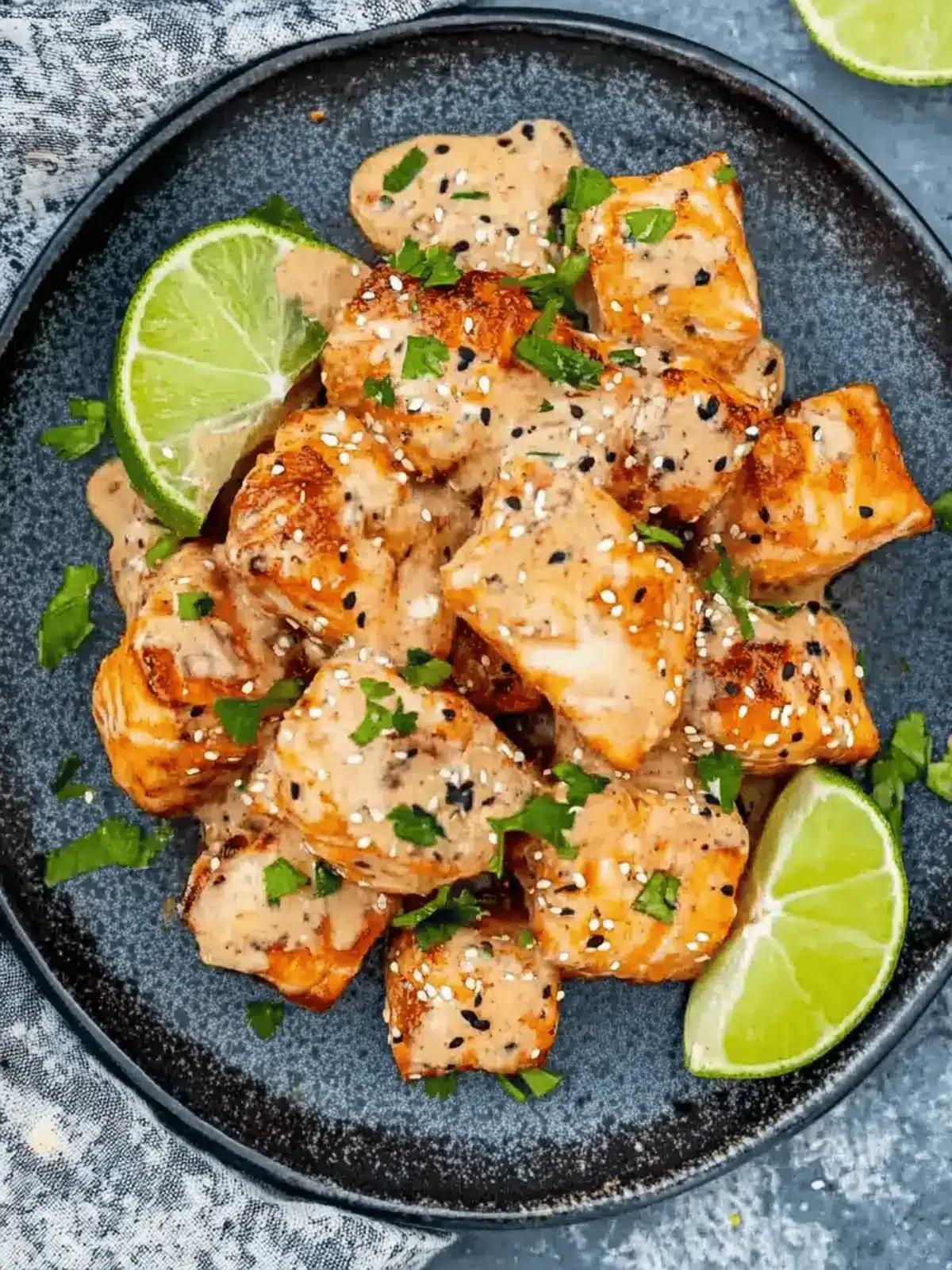 Crispy Bang Bang Salmon Bites Ready in 20 Minutes 4 Bang Bang Salmon