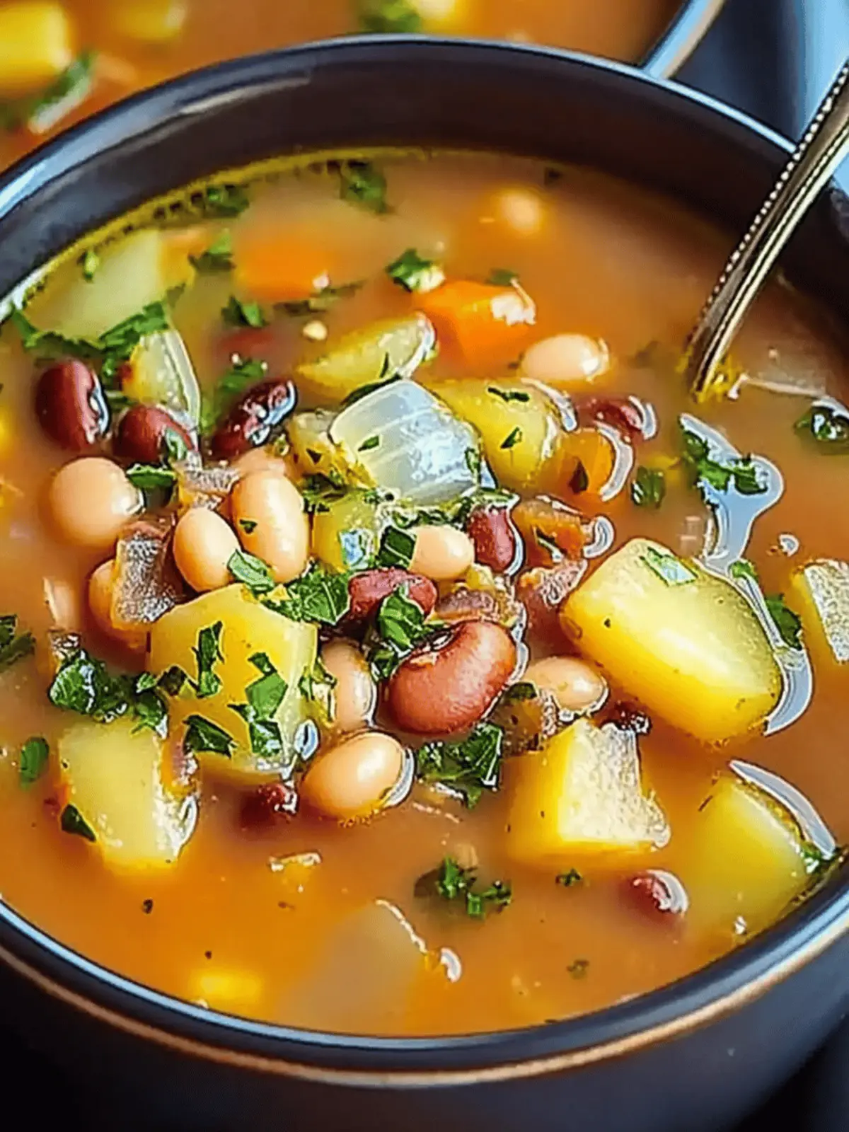 Hearty Halal Portuguese Bean Soup: A Comforting Delight 3 Portuguese Bean Soup
