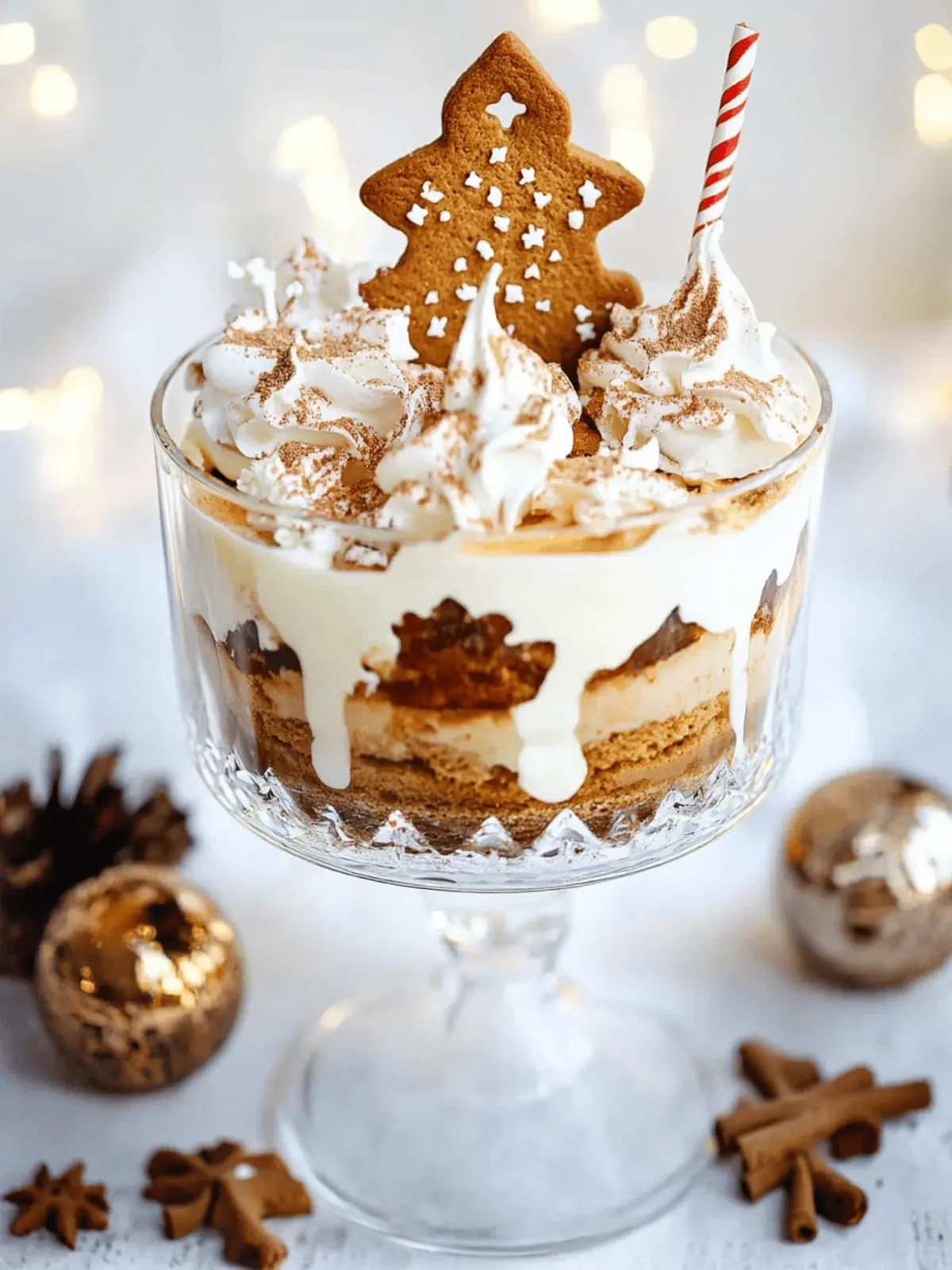 Gingerbread Trifle: Easy, No-Bake Delight for Your Holidays 3 Gingerbread Trifle