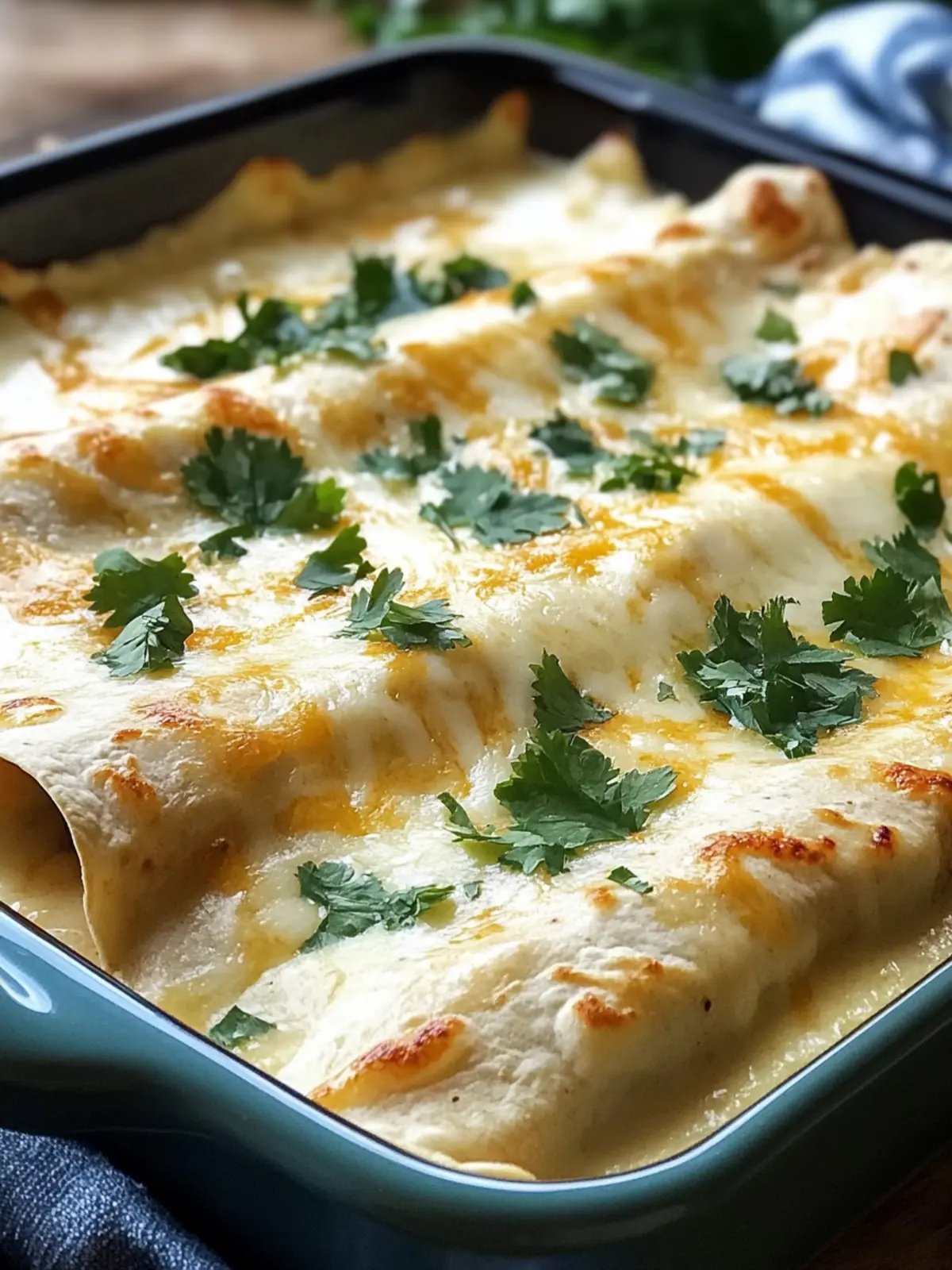 Savory Creamy White Chicken Enchiladas That Wow Every Time 3 Creamy White Chicken Enchiladas