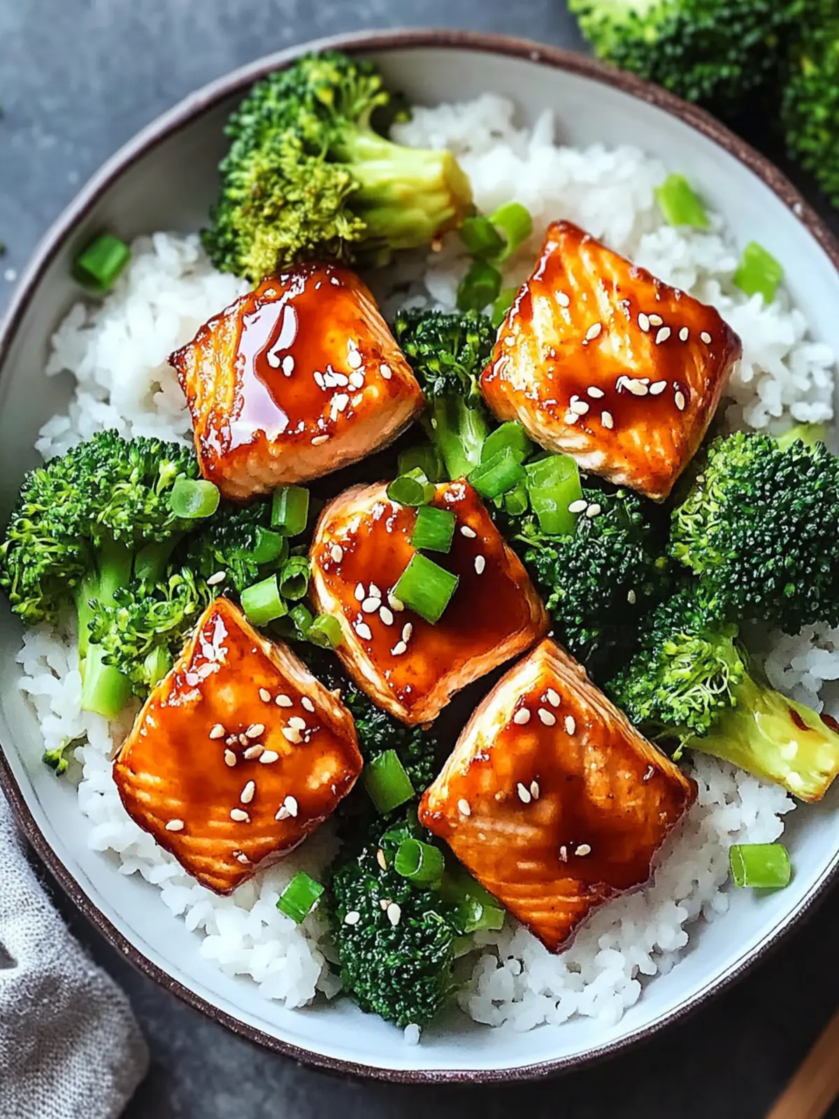 Baked Teriyaki Salmon with Broccoli: A Quick Gourmet Delight 2 Baked Teriyaki Salmon with Broccoli