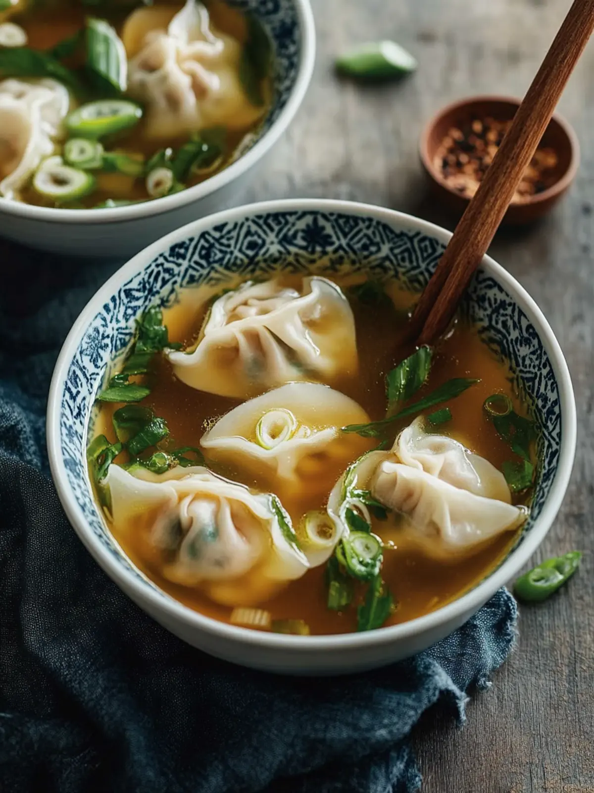 Irresistible Wonton Soup Packed with Flavorful Goodness 2 Wonton Soup