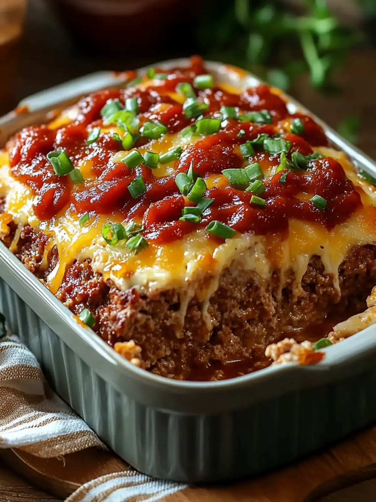 Loaded Meatloaf Casserole with Cheesy Mashed Potato Bliss 3 Loaded Meatloaf Casserole