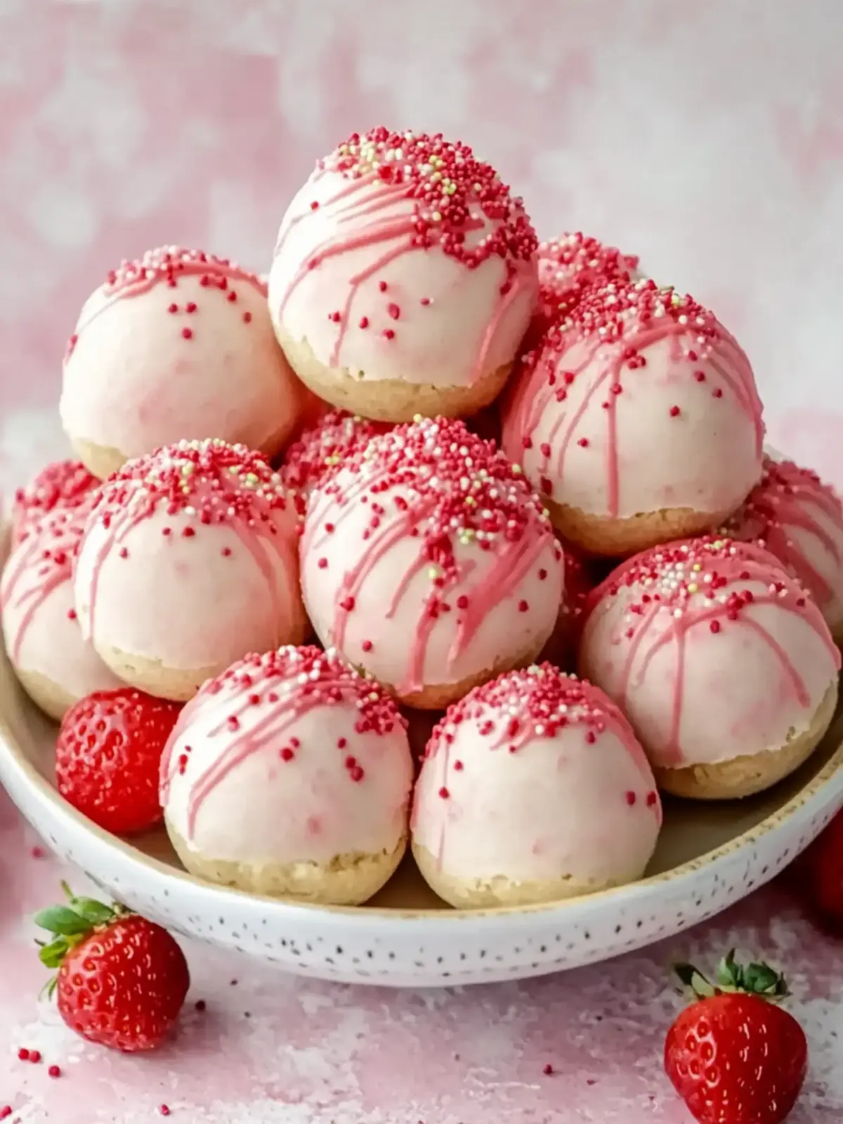 Delicious Strawberry Cake Truffles That'll Wow Your Taste Buds 2 Strawberry Cake Truffles