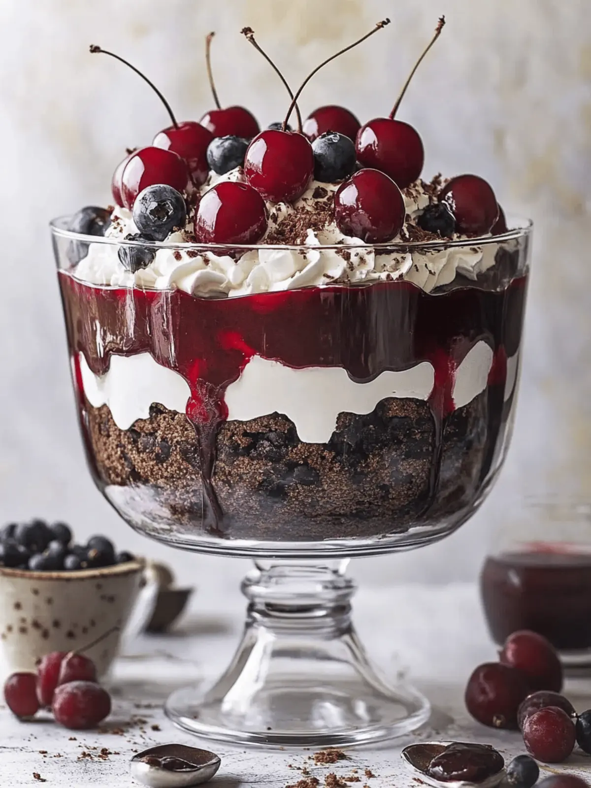 Decadent Black Forest Trifle Recipe You'll Love Making 2 Black Forest Trifle