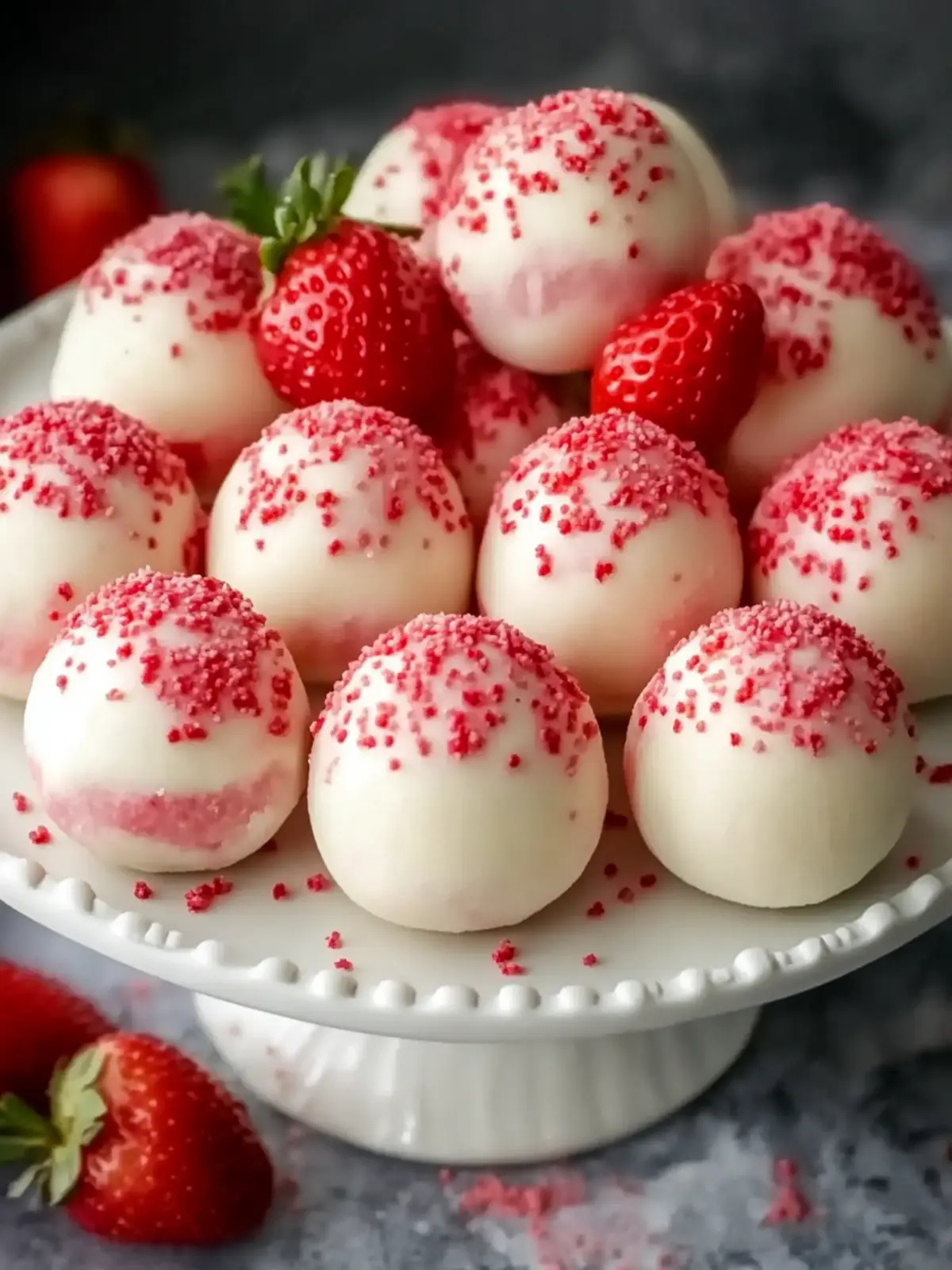 Delicious Strawberry Cake Truffles That'll Wow Your Taste Buds 4 Strawberry Cake Truffles