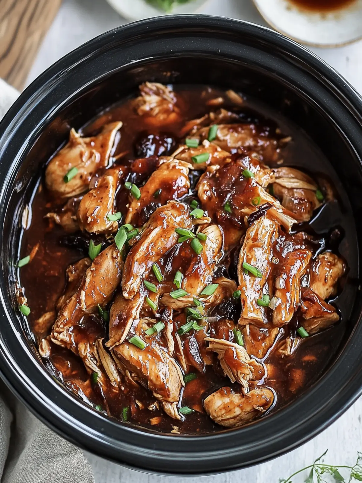 Savory Crock Pot Bourbon Chicken Thighs for Easy Comfort Food 4 Crock Pot Bourbon Chicken