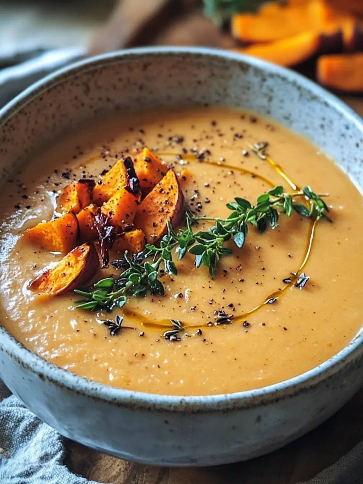 Warm Up with Roasted Italian Sweet Potato Soup Bliss 4 Roasted Italian Sweet Potato Soup