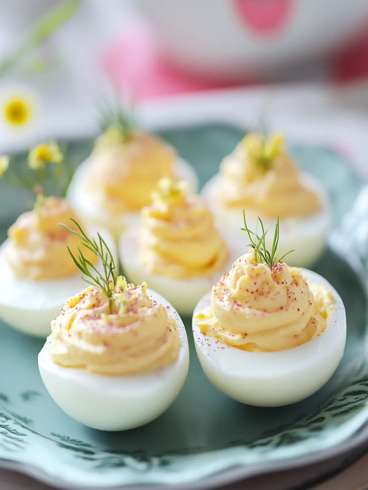 The Perfect Deviled Eggs with a Colorful Twist 4 The Perfect Deviled Eggs