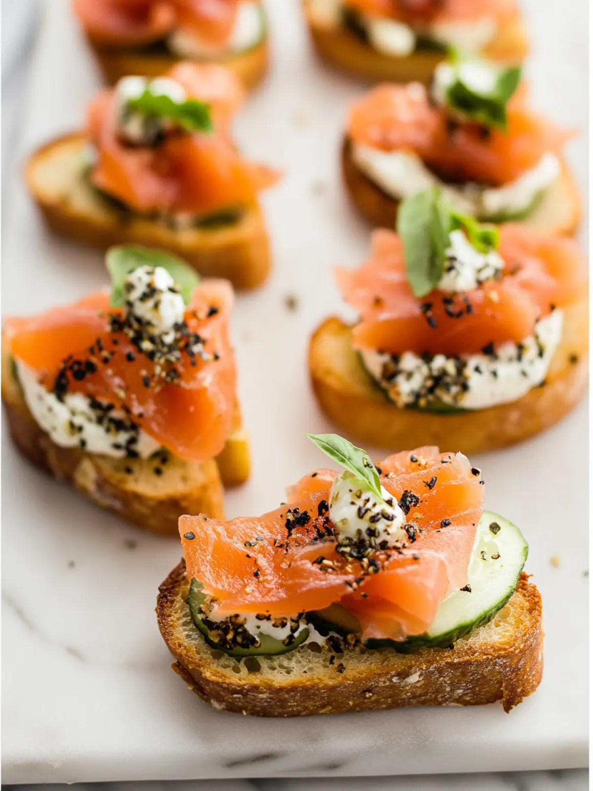 Savory Smoked Salmon Crostini: A Fresh Twist for Parties 4 Smoked Salmon Crostini
