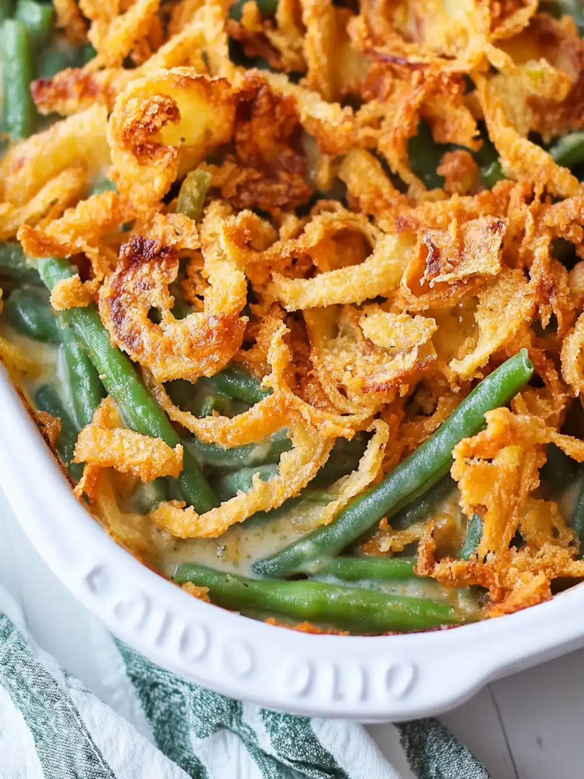 Delicious Green Bean Casserole from Scratch Your Family Will Love 4 Green Bean Casserole from Scratch