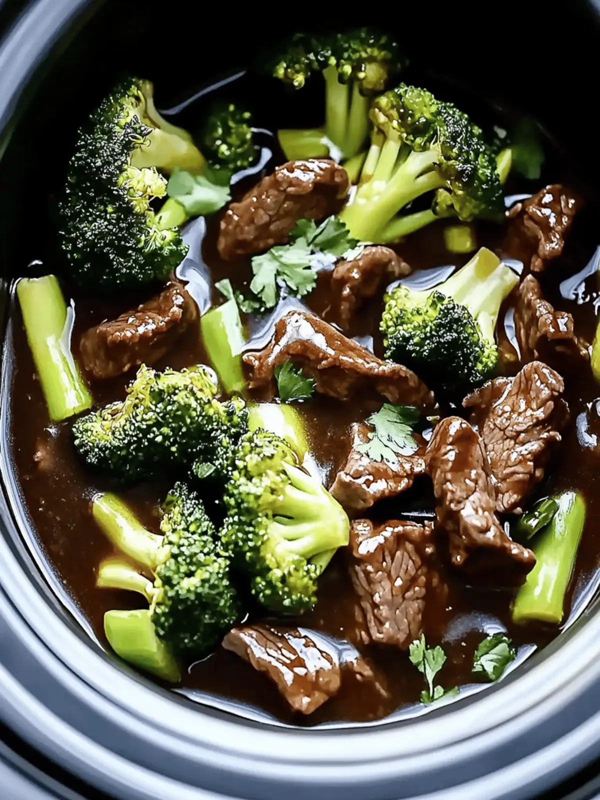 Savory Crock Pot Beef and Broccoli: Your Easy Weeknight Win 4 Savory Crock Pot Beef and Broccoli