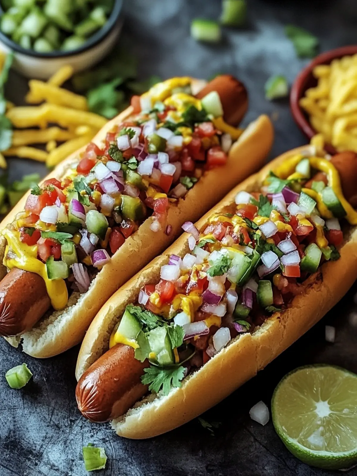 Sizzling Tex-Mex Hot Dogs That Will Spice Up Your BBQ 3 Tex-Mex Hot Dogs