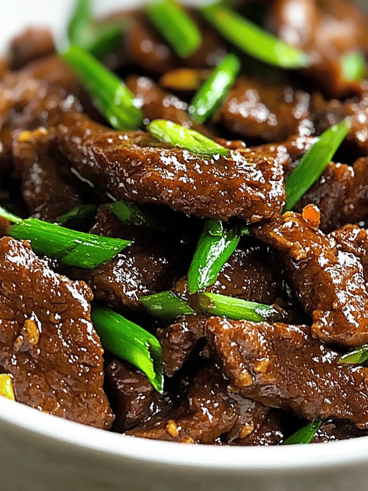 Savory Slow Cooker Mongolian Beef for Effortless Flavor 4 Slow Cooker Mongolian Beef