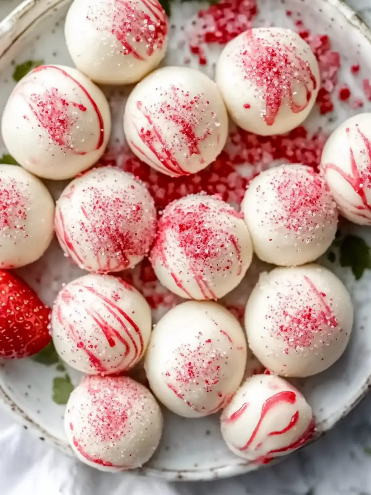 Delicious Strawberry Cake Truffles That'll Wow Your Taste Buds 3 Strawberry Cake Truffles