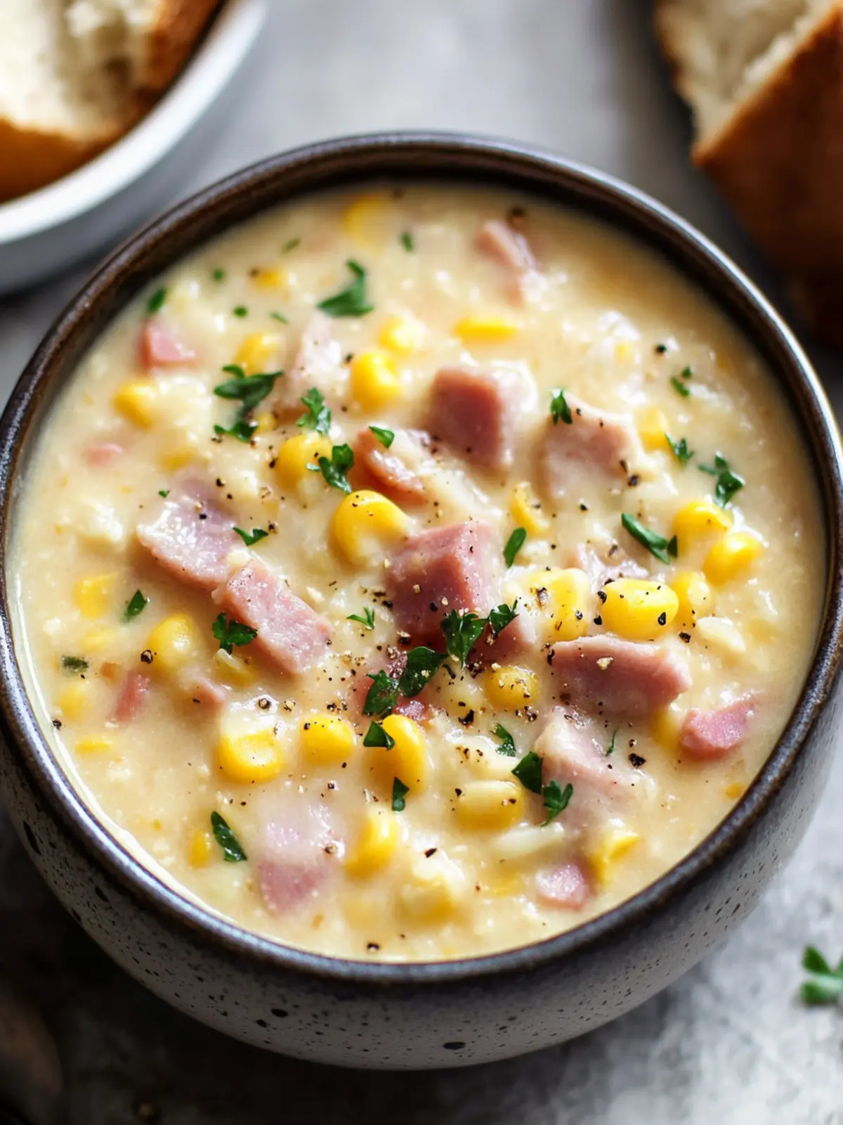 Hearty Ham and Corn Chowder for Cozy Nights In 2 Ham and Corn Chowder