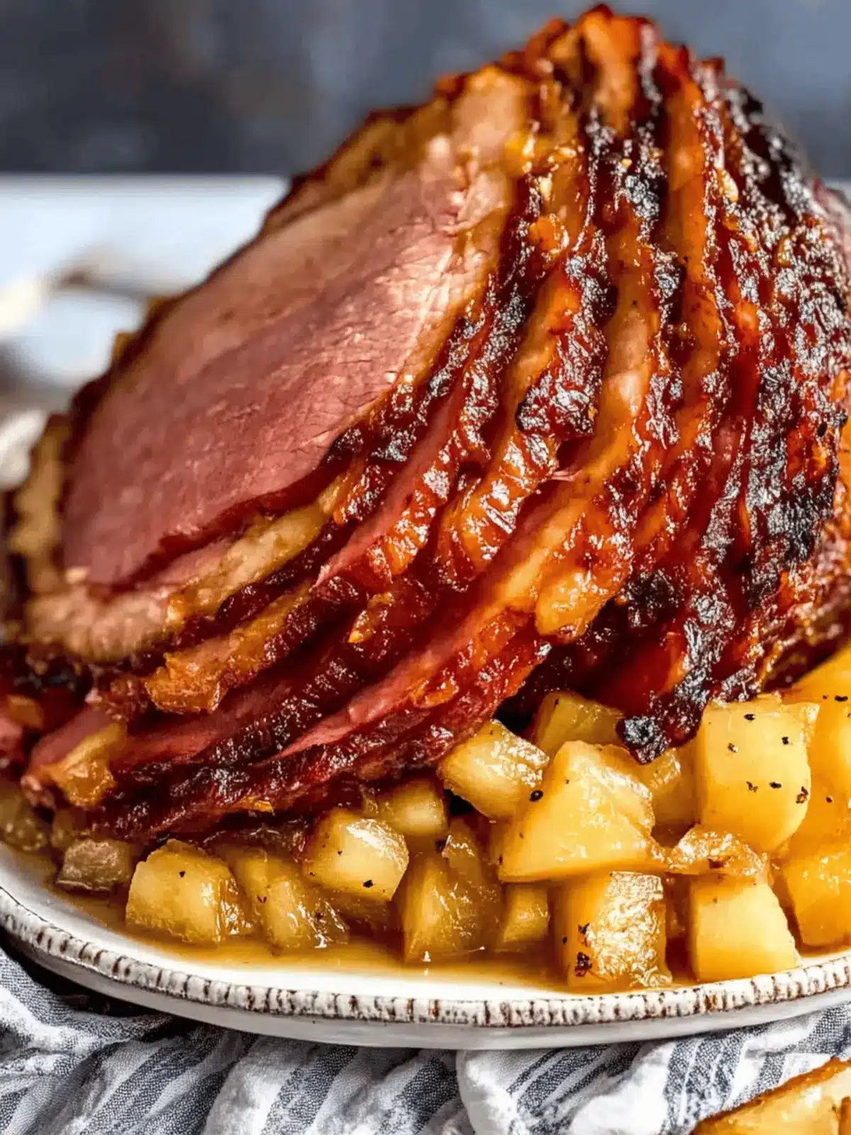Sweet and Savory Pineapple Ham Glaze for Perfect Feasts 3 PINEAPPLE HAM