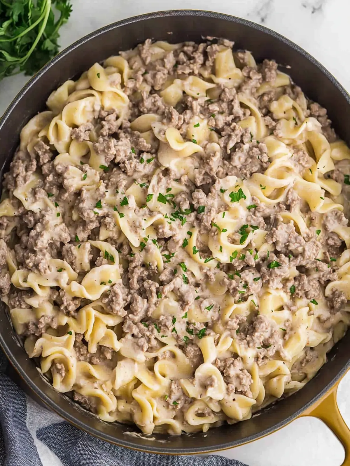Quick and Creamy 30-Minute Ground Beef Stroganoff You'll Love 4 30-Minute Ground Beef Stroganoff
