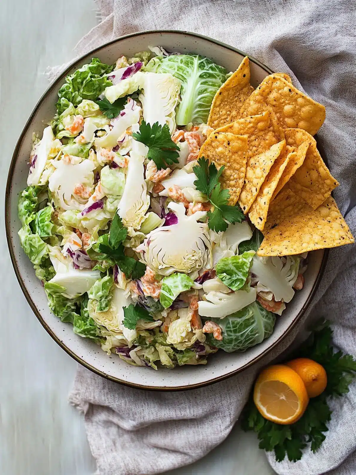 Frito Cowboy Cabbage with Creamy Chipotle Crunch 2 Frito Cowboy Cabbage